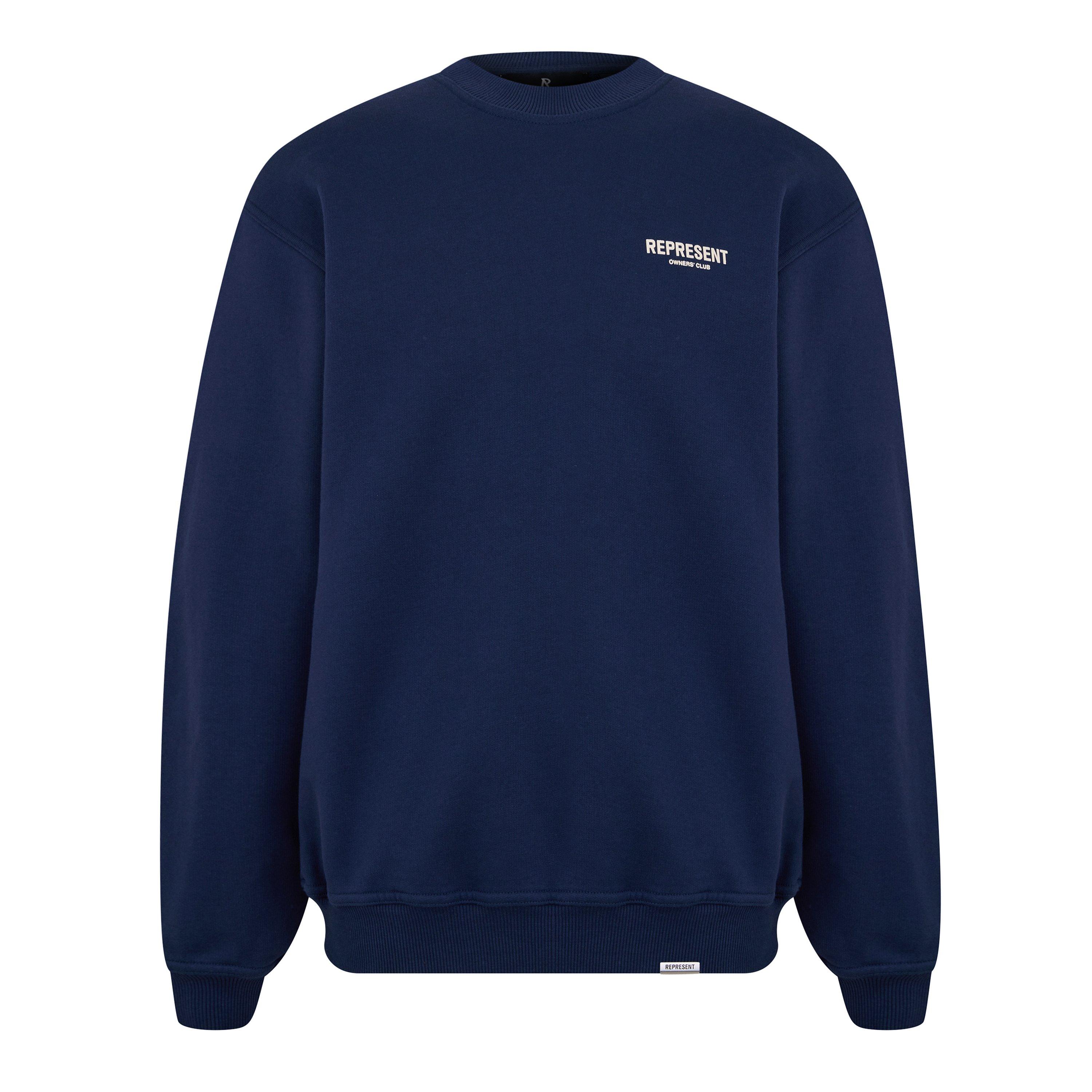 スウェット・トレーナー REPRESENT Blue Cotton Represent Owners Club Sweatshirt Represent Owners Club Hoodie | Cobalt Hoodies | Represent