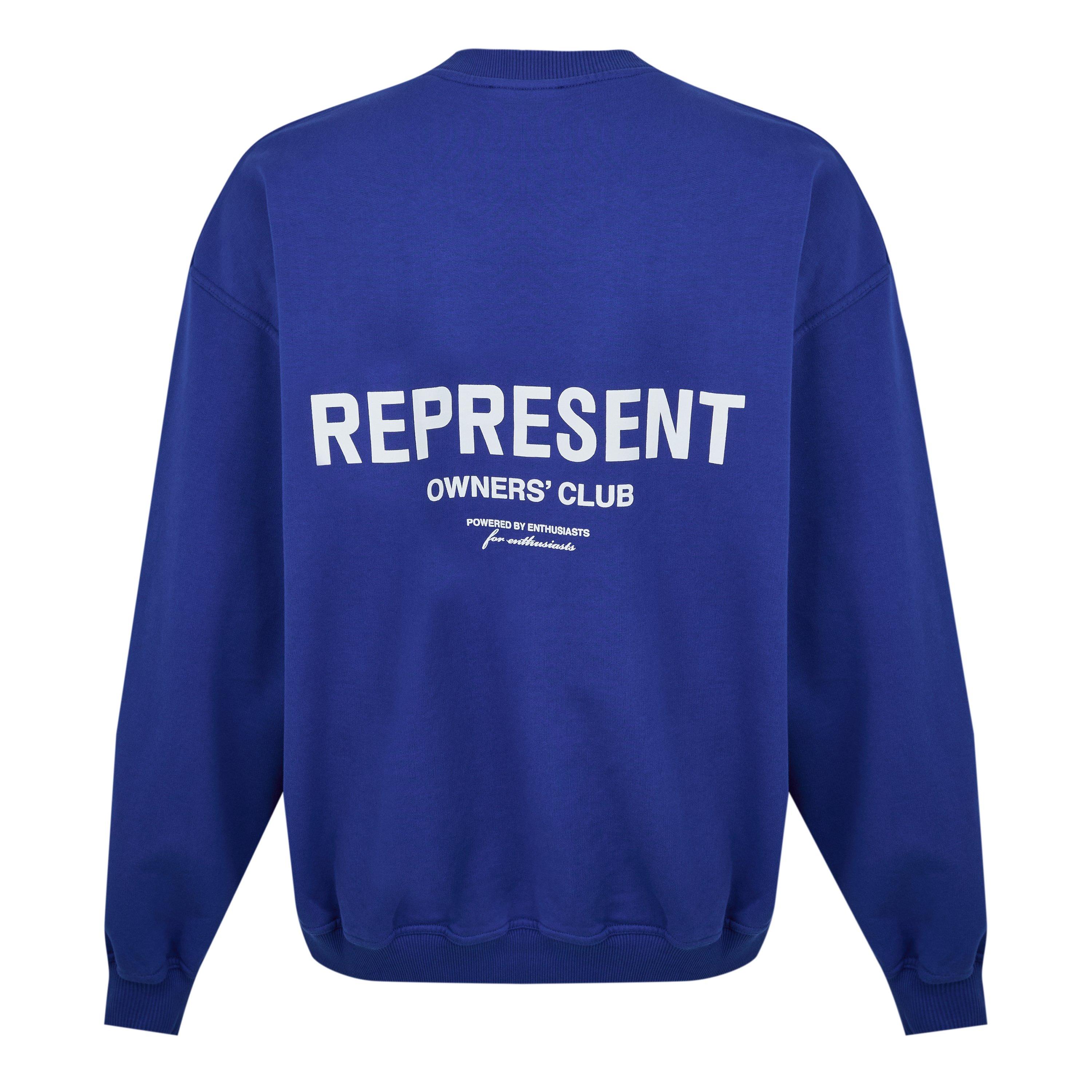 Cobalt - Represent - Men's Rep Owners Club Vintage-inspired Sweatshirt - 6