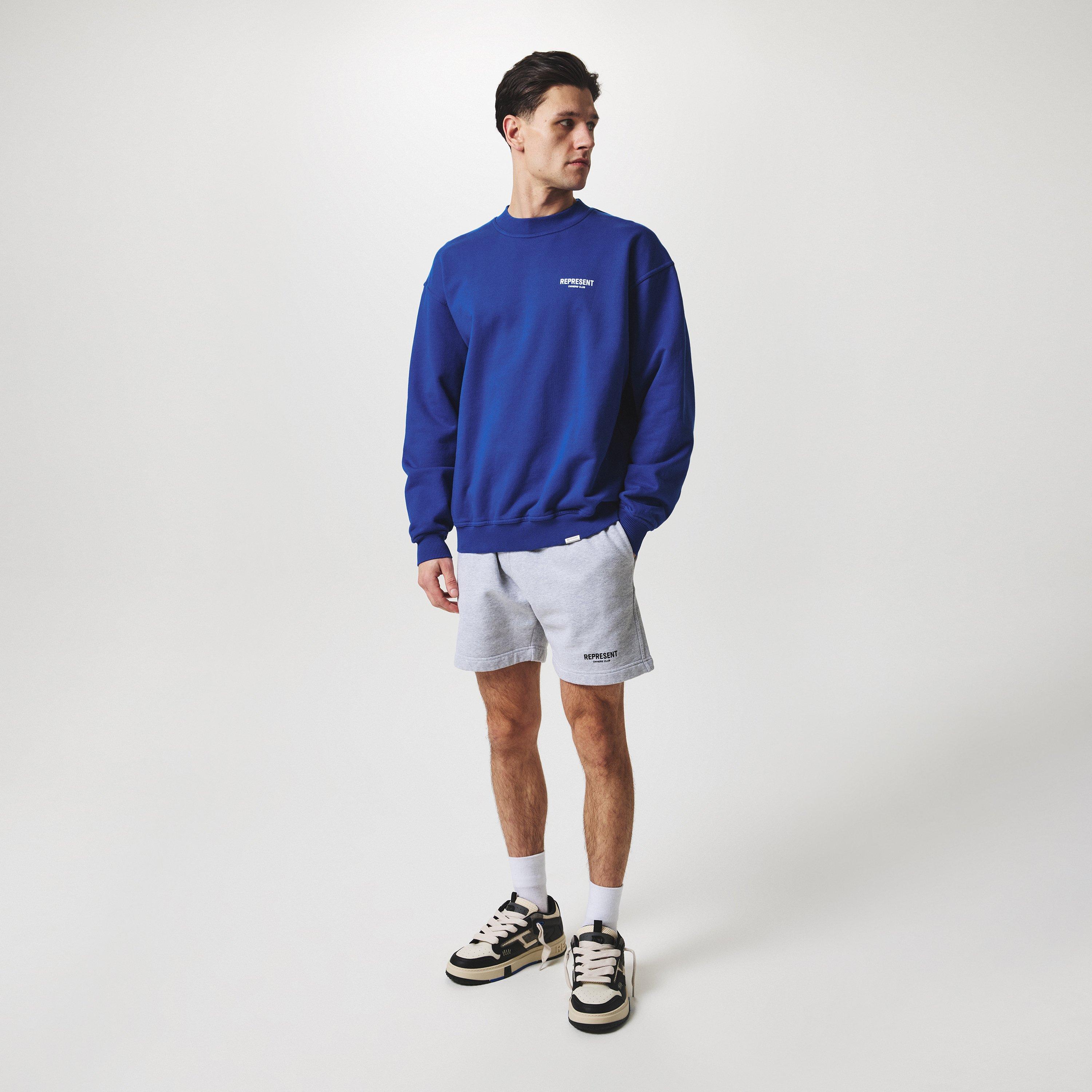 Cobalt - Represent - Men's Rep Owners Club Vintage-inspired Sweatshirt - 4