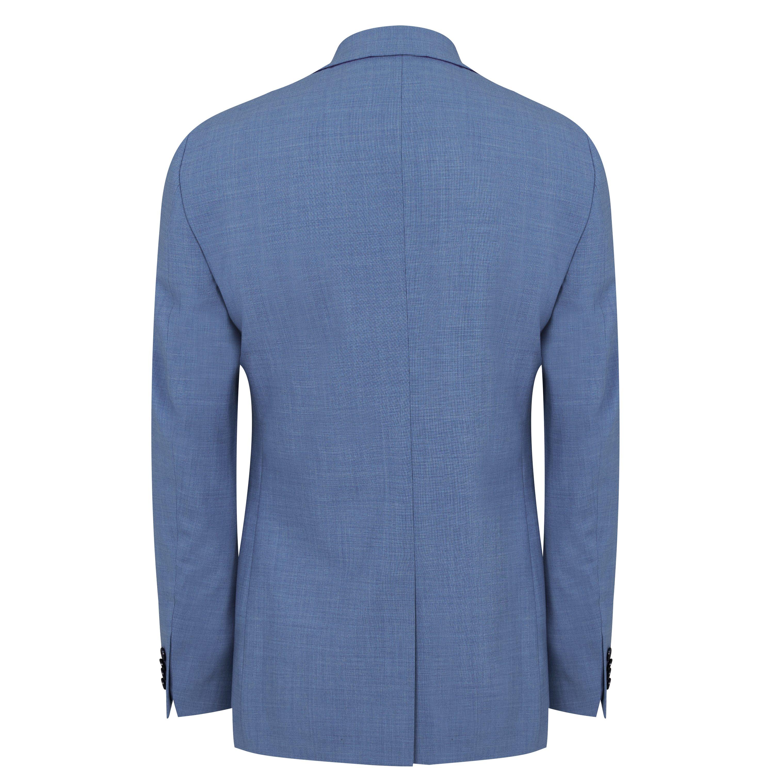 Light Blue - Without Prejudice - Kilburn Slim Fit Suit Jacket - Italian Fabric - 8