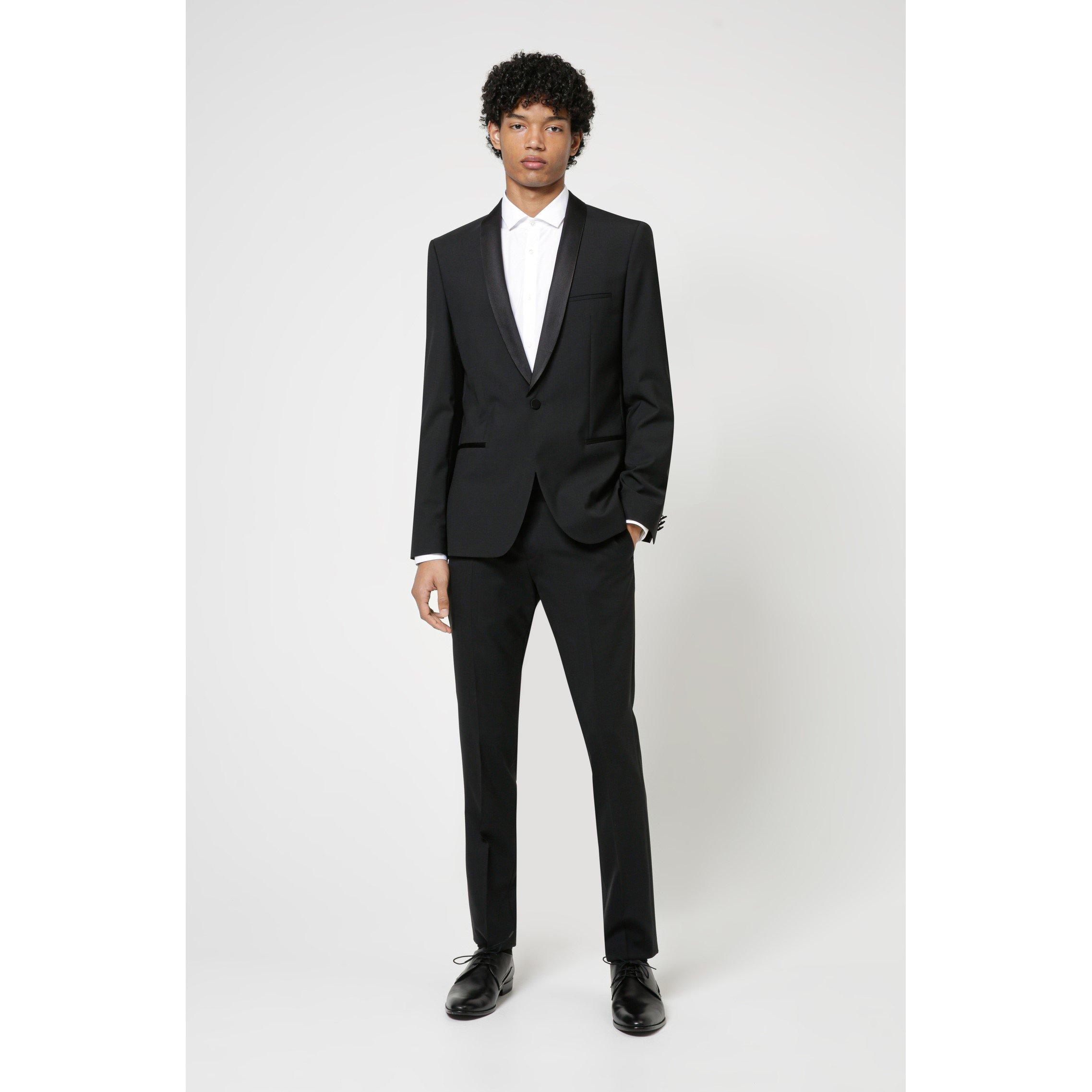 Black 001 - Hugo - Men's Alstons Suit Jacket - 2