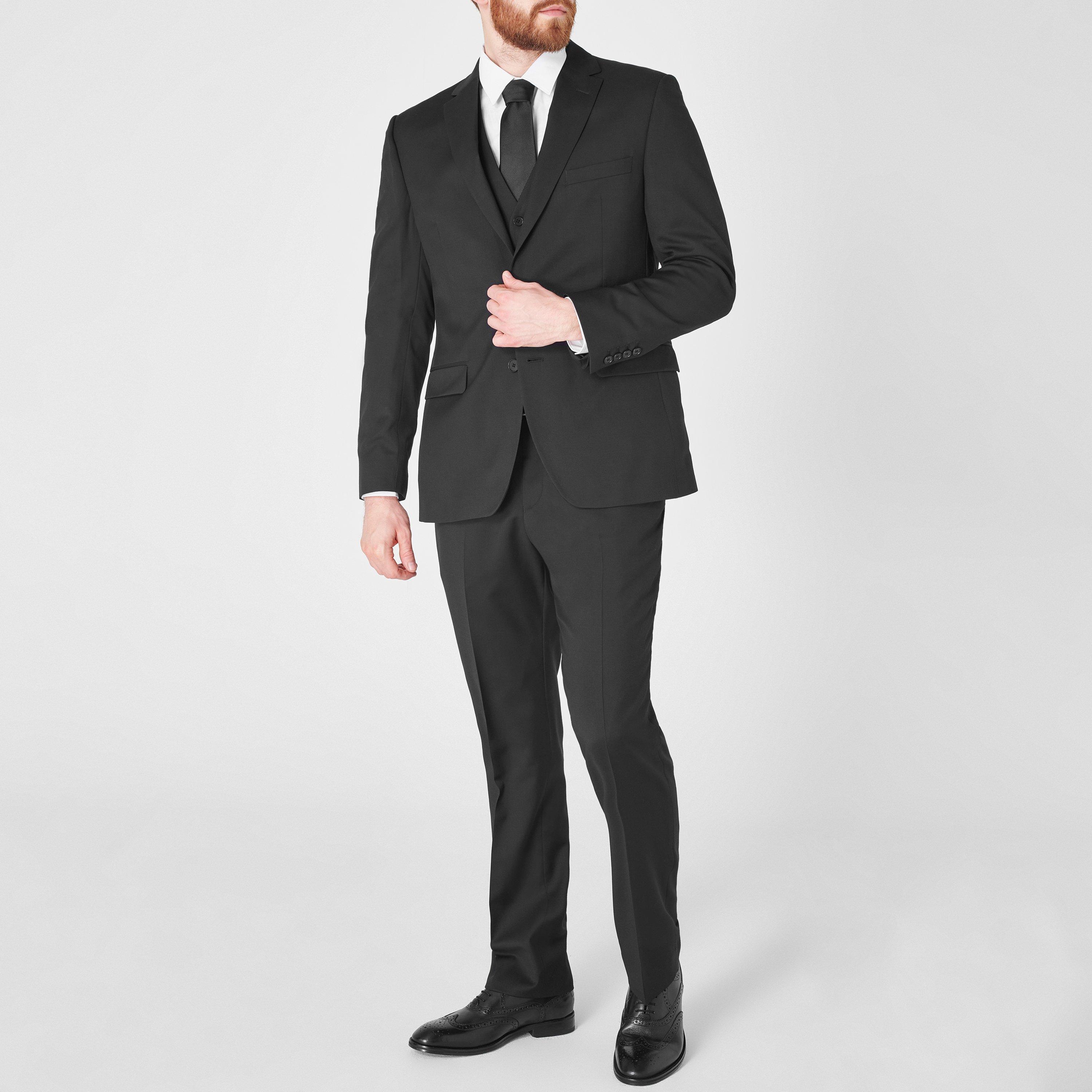 Schwarz - Ted Baker - Slim Fit Dundejs Suit Jacket - 3