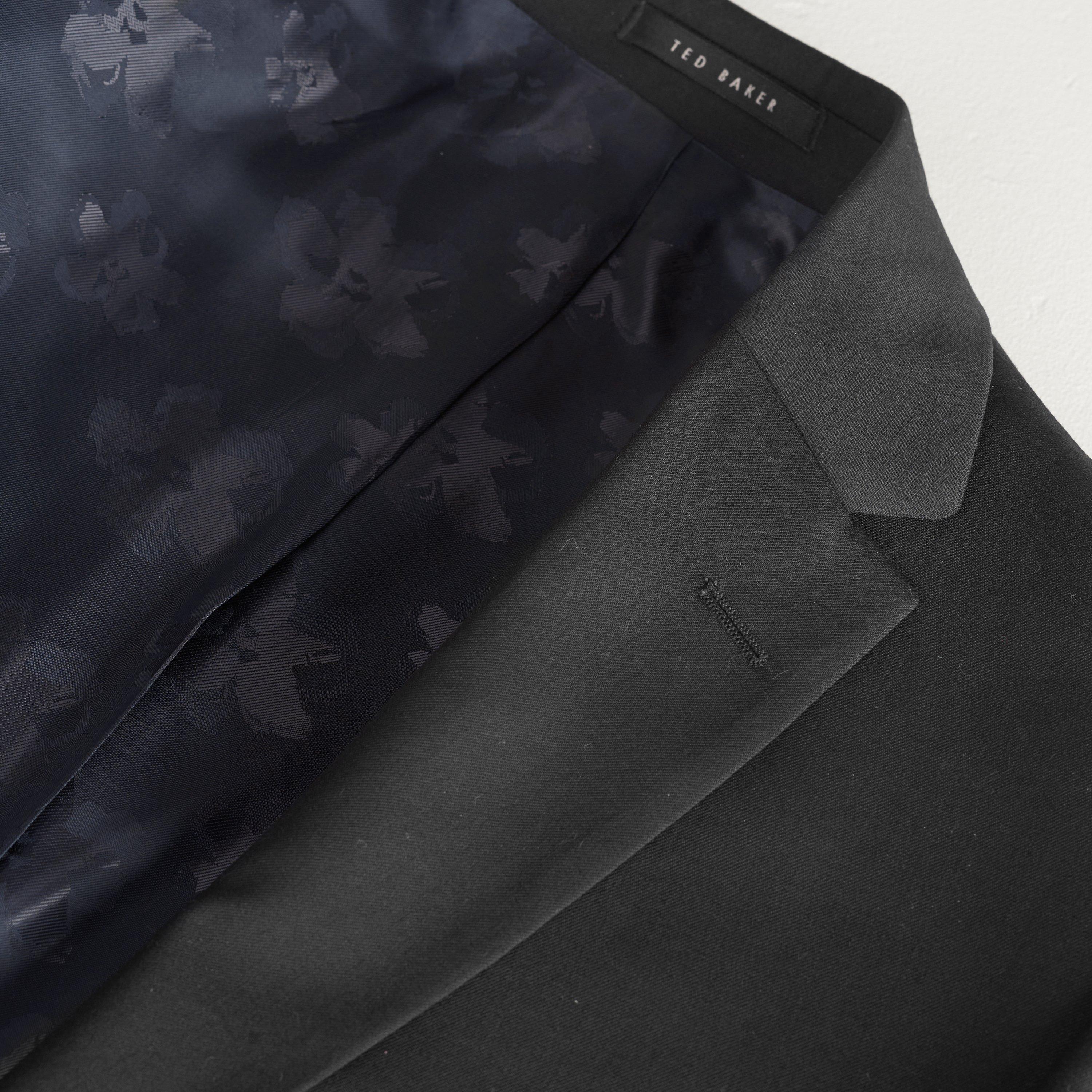 Schwarz - Ted Baker - Slim Fit Dundejs Suit Jacket - 7