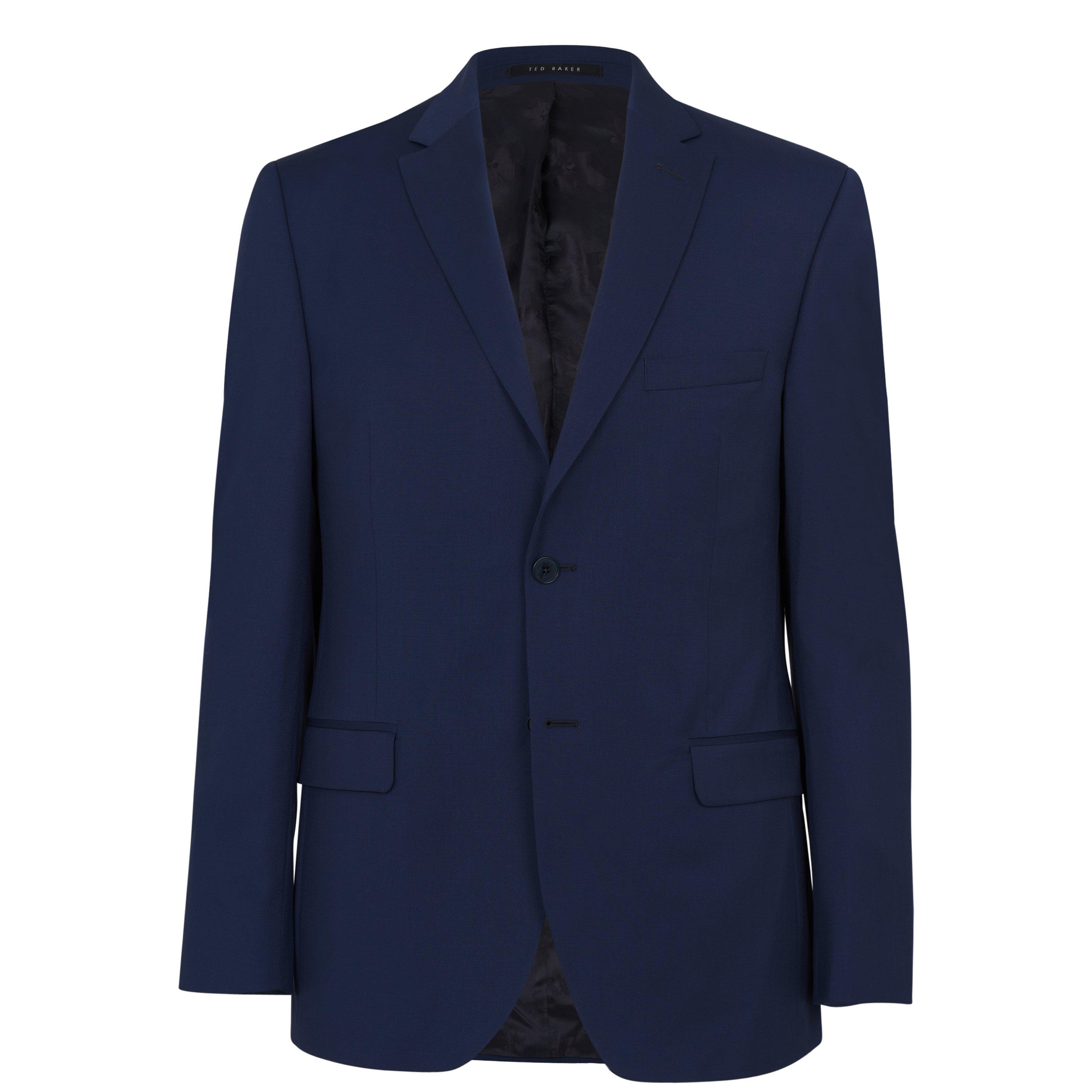 Ted Baker Men's Perthjr Twill Suit Jacket - Blue - 44 (54)