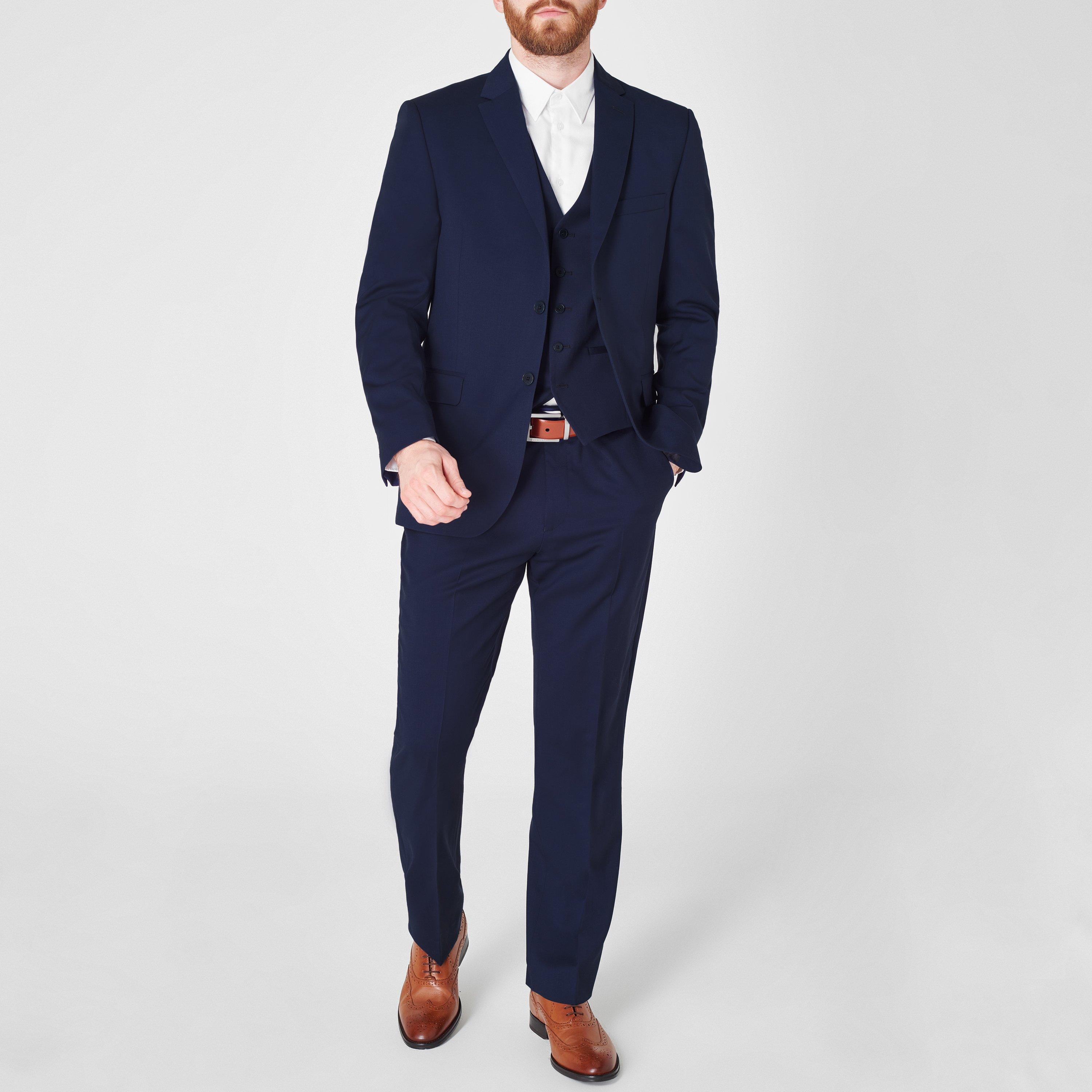 Blu - Ted Baker - Perthjr Twill Suit Jacket - 3