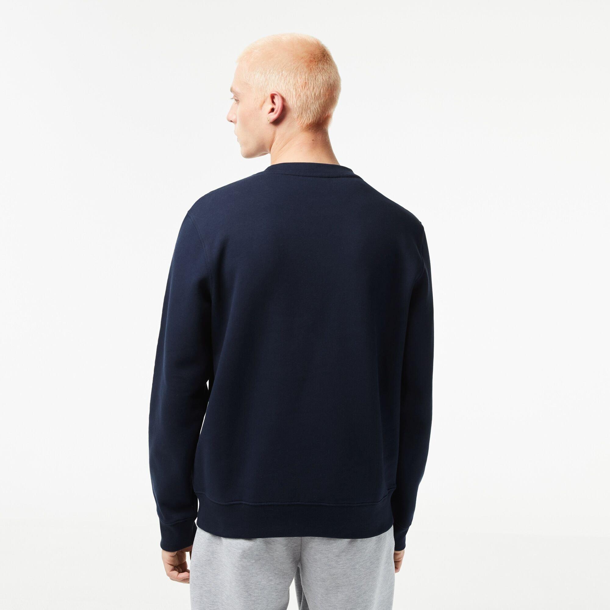 Blu Navy - Lacoste - Lacoste Logo Stripe Sweatshirt - 3