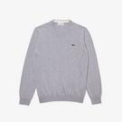 Argent Chine - Neo lacoste - Neo lacoste Knitted Sweater Mens - 1