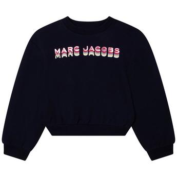 Marc Jacobs Girls Graphic Logo Sweater