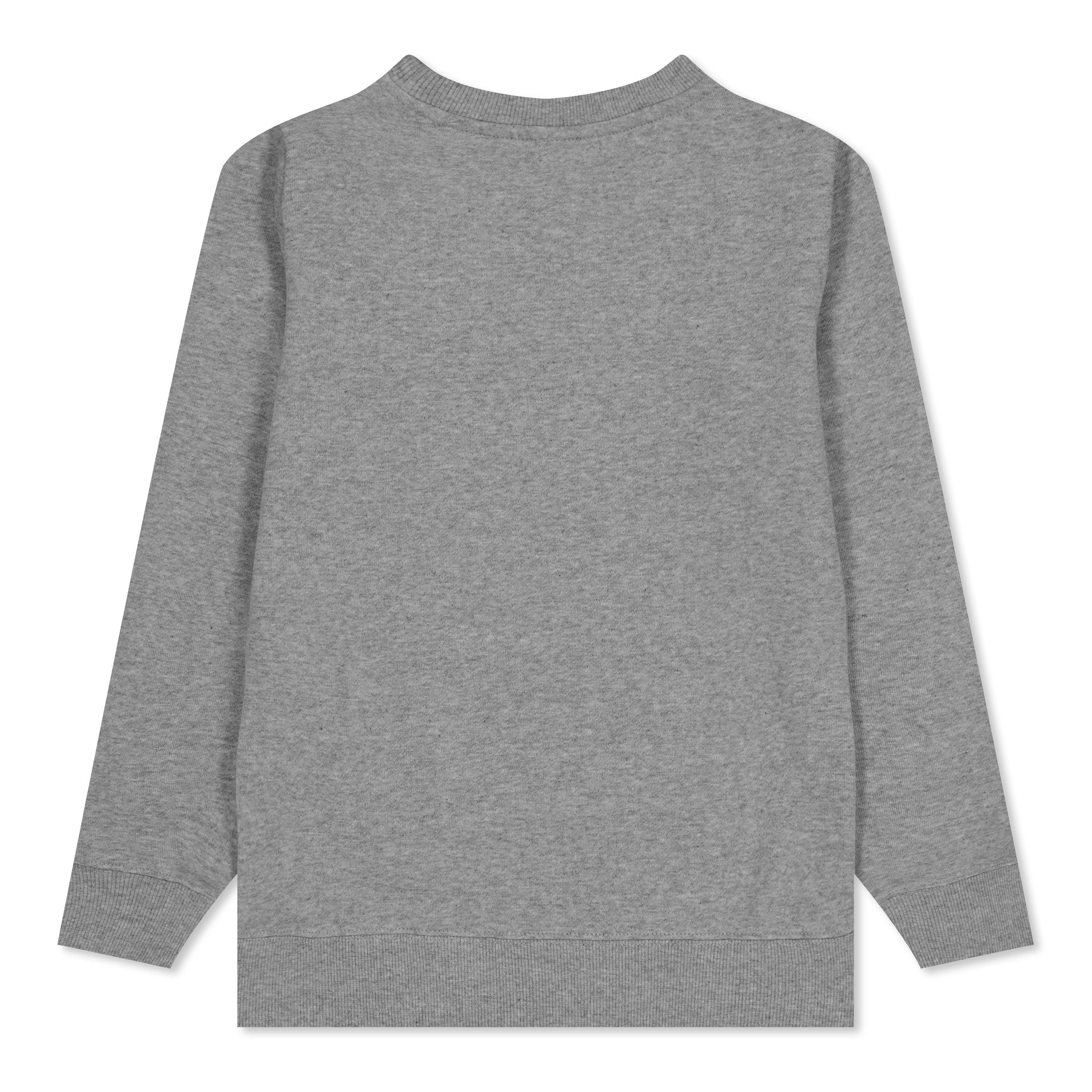 Heather Grey - True Religion - Foil Buddha Logo Sweatshirt Boy's - 2