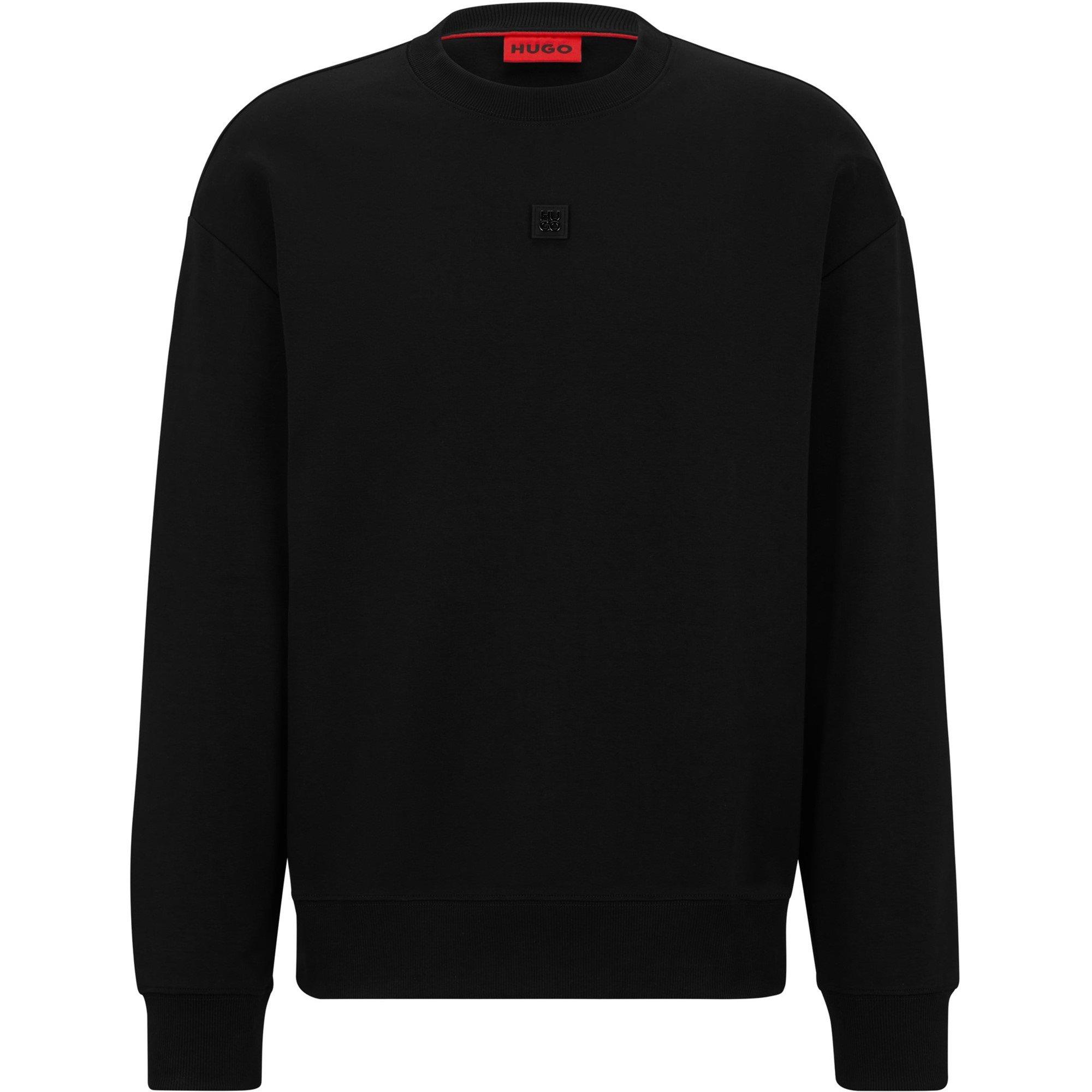 Black 001 - Hugo - Men's Crew Sweatshirt