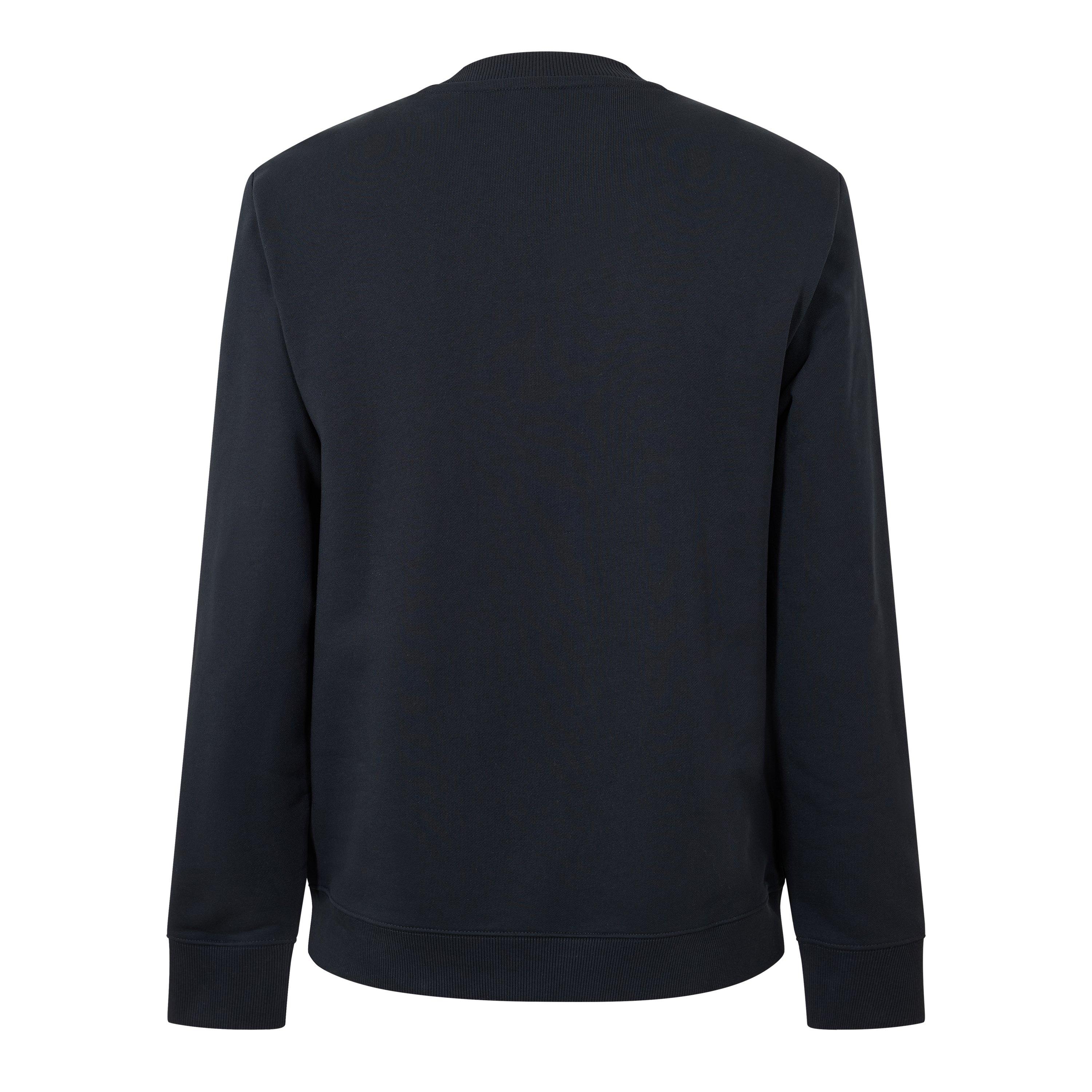 Black - Hugo - Cotton-Terry Sweatshirt - 2