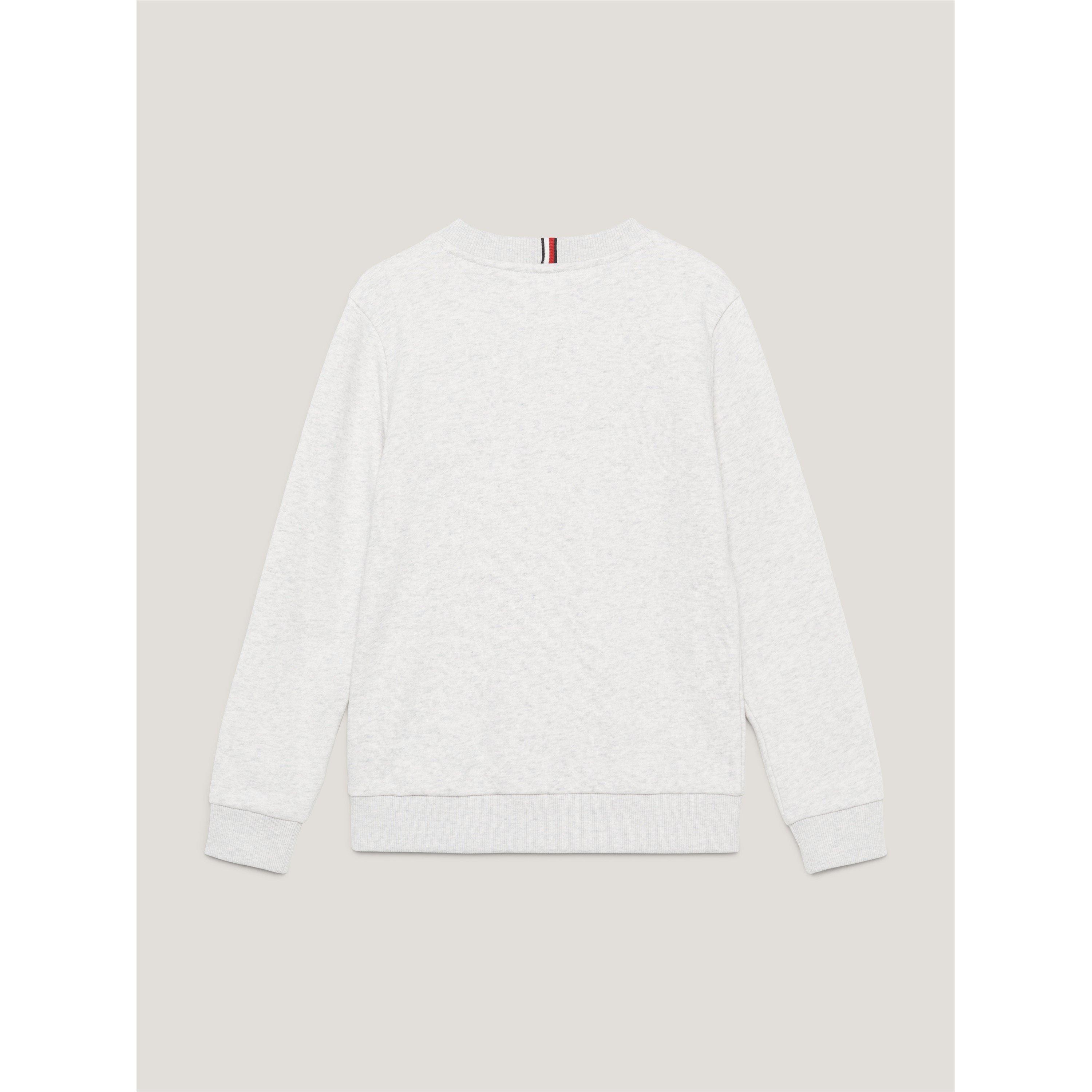 Lilla Heather - Tommy Hilfiger - Unisex Kids' Logo Crew Sweatshirt - 3