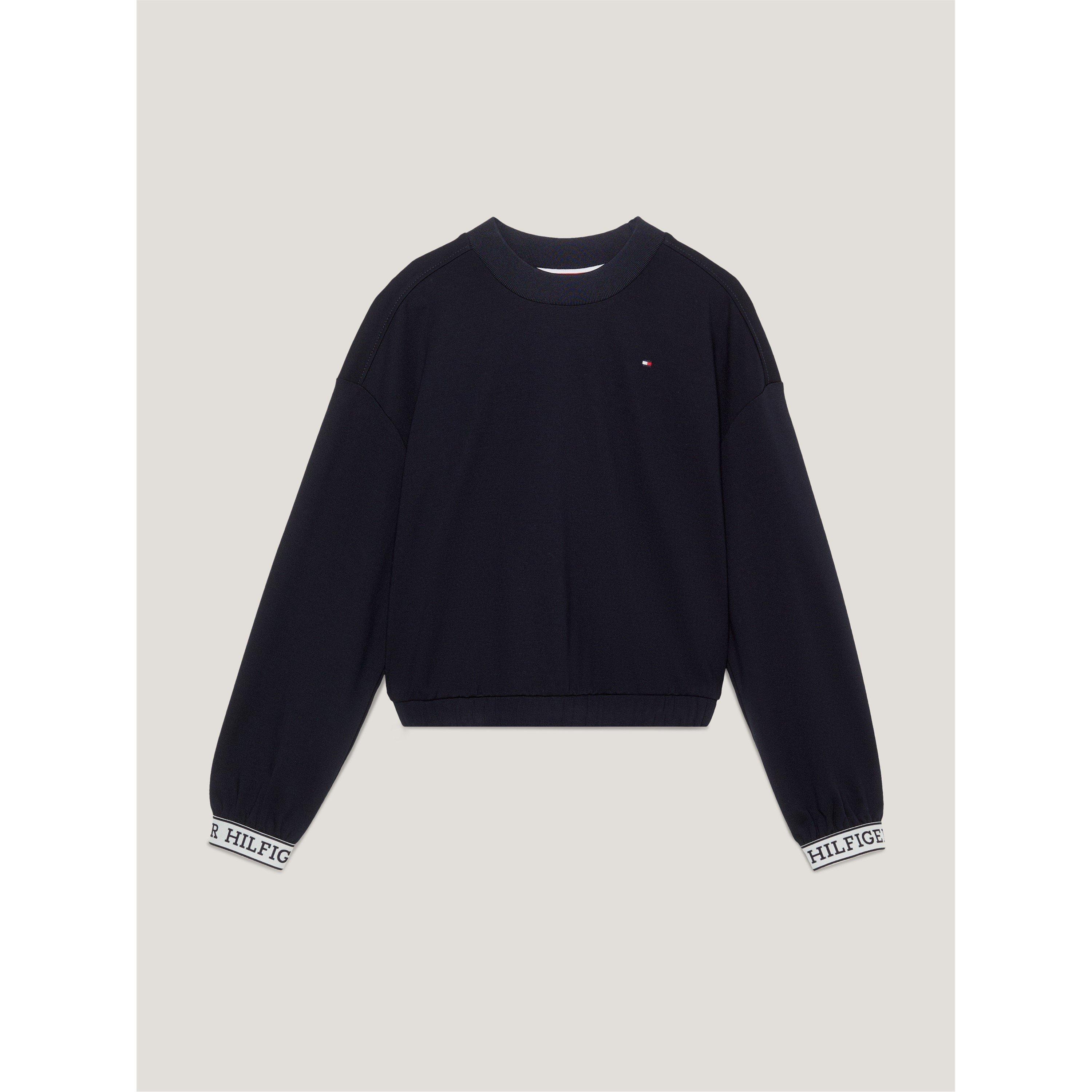 Desert Sky - Tommy Hilfiger - Monotype Tape Crew Neck Jumper Junior - 1