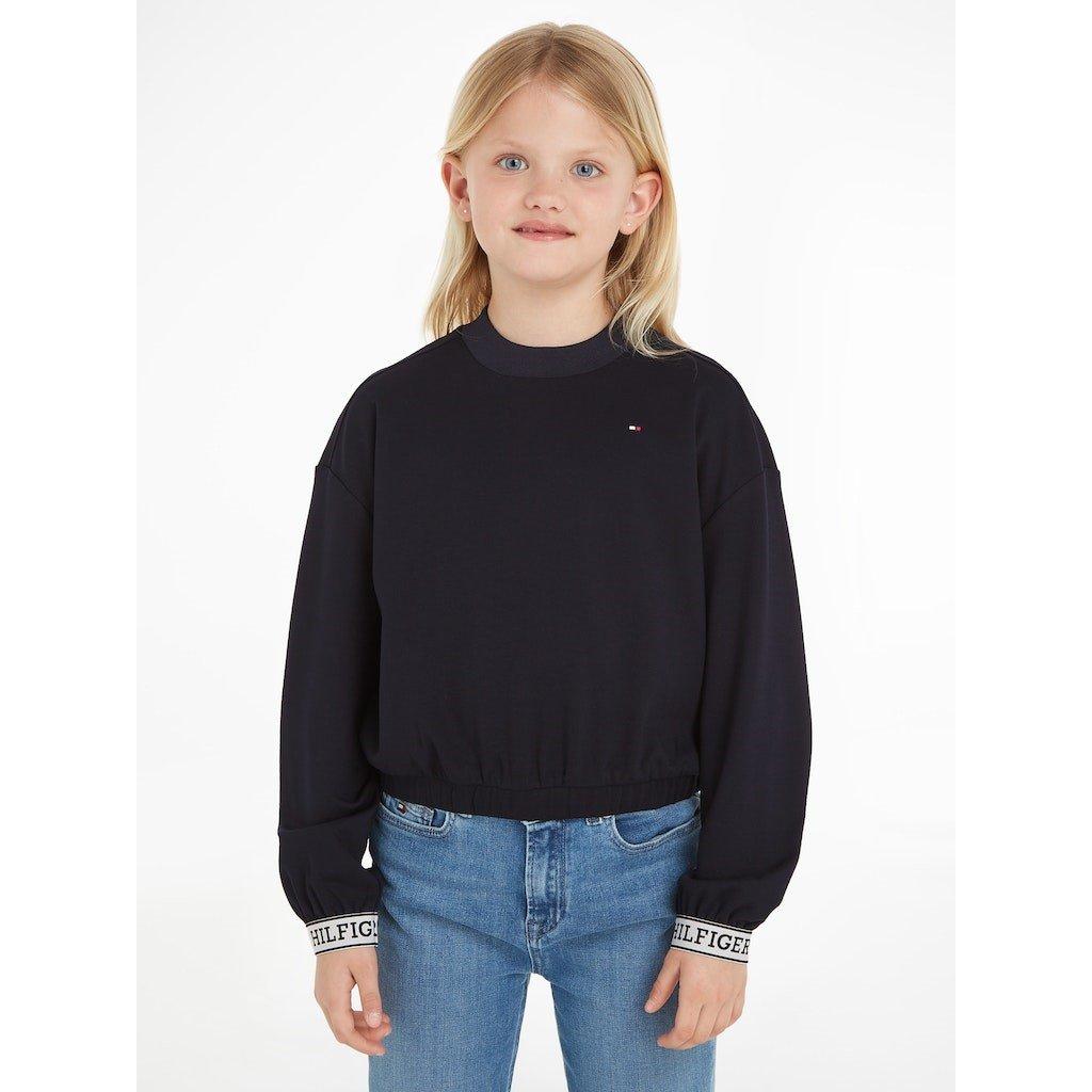 Cielo del deserto - Tommy Hilfiger - Monotype Tape Crew Neck Jumper Junior - 2
