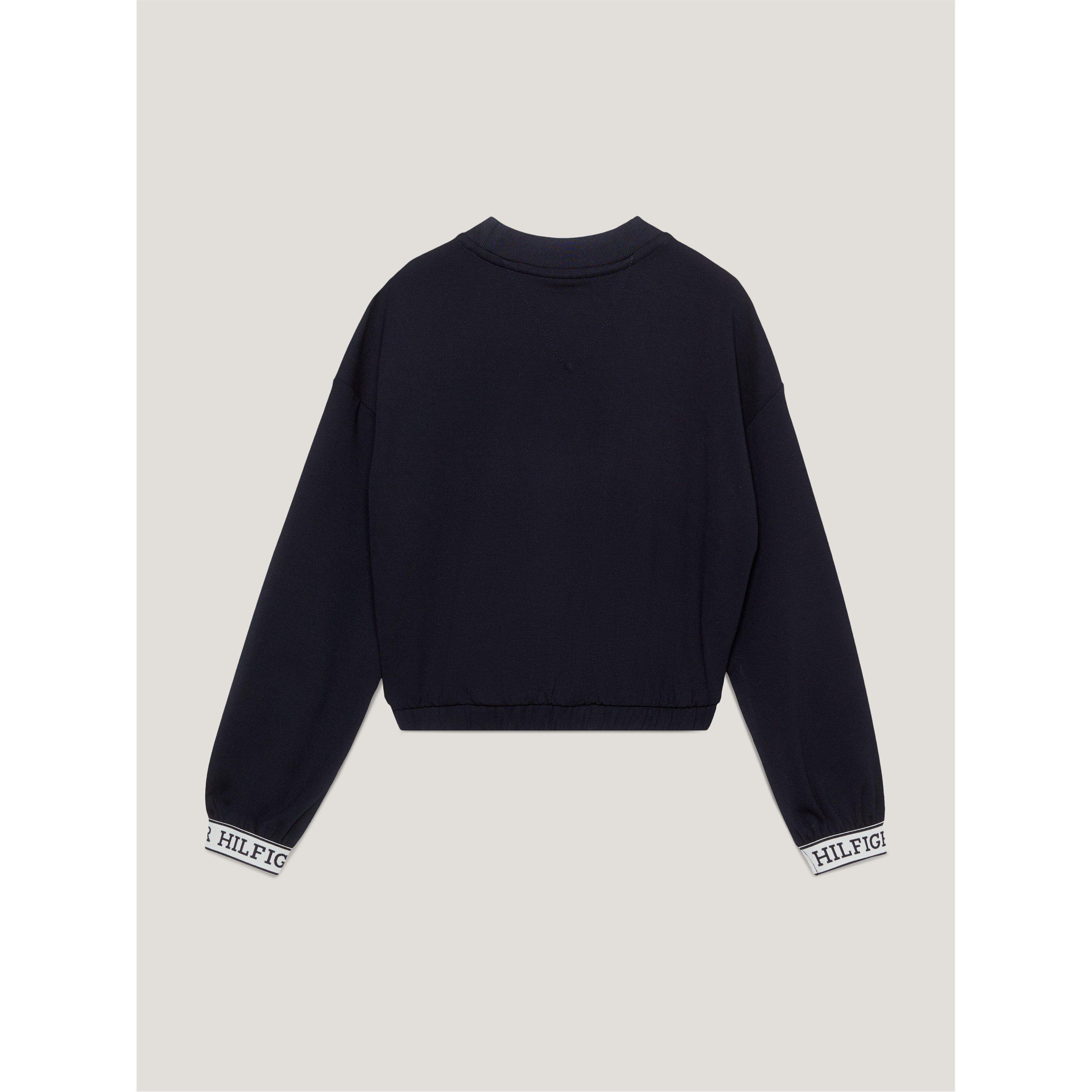 Cielo del deserto - Tommy Hilfiger - Monotype Tape Crew Neck Jumper Junior - 5
