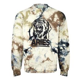 Aries Rottweiler Tie Dye Sweatshirt