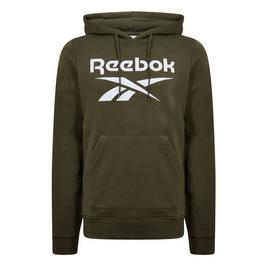 Reebok Identity Big Logo Hoodie Mens Sweatshirt