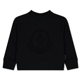 Moncler Crystallised Logo Crewneck Juniors