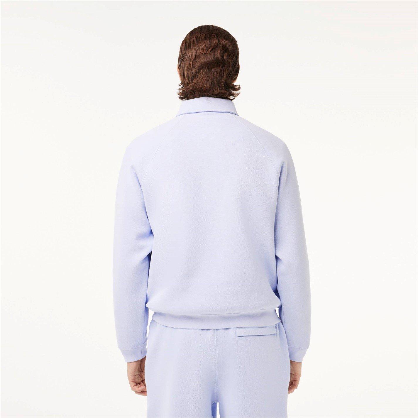 Blue J2G - Lacoste - Heritage Polo Neck Sweatshirt - 2