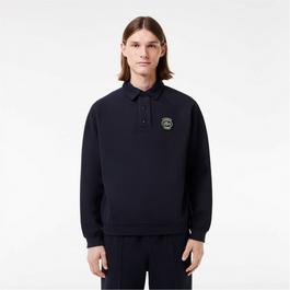 Lacoste Heritage Polo Neck Sweatshirt