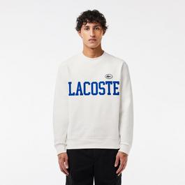 Lacoste Flocked Fleece Sweatshirt