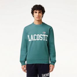 Lacoste Flocked Fleece Sweatshirt