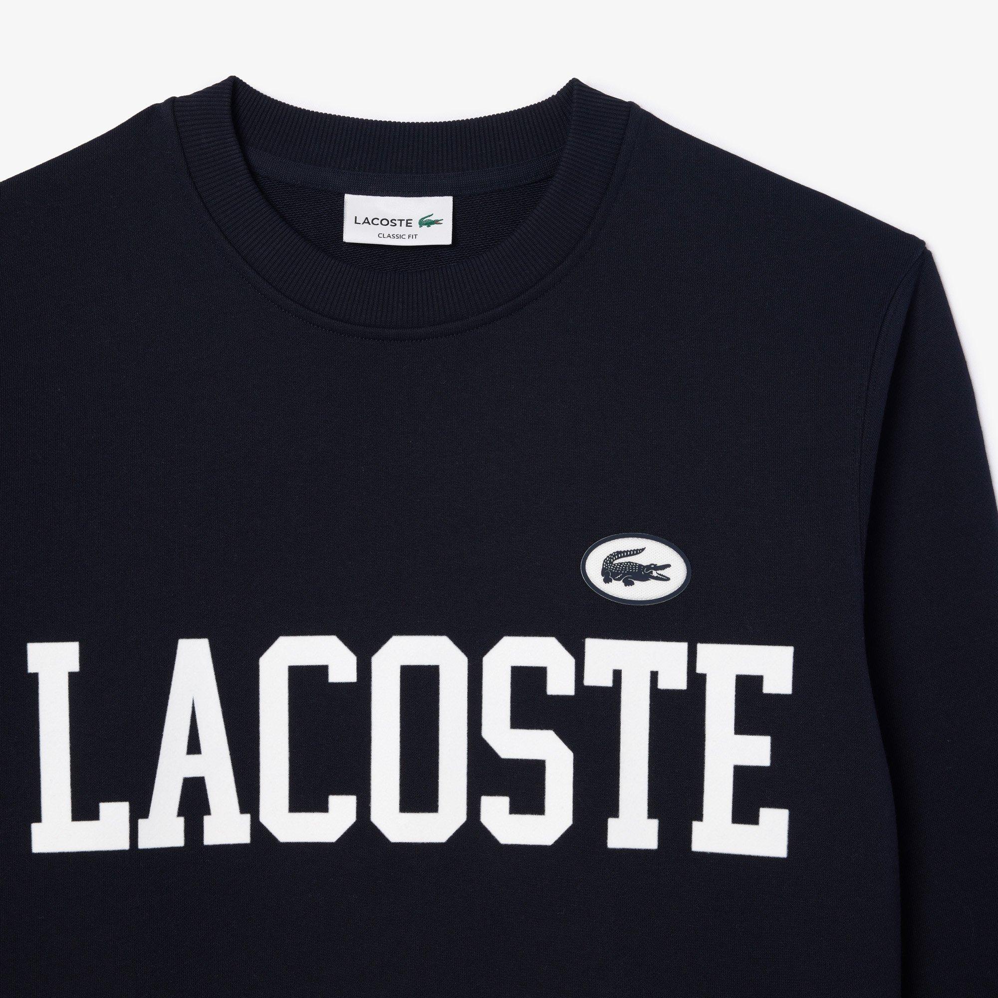 Abysm - Lacoste - Flocked Fleece Sweatshirt - 5