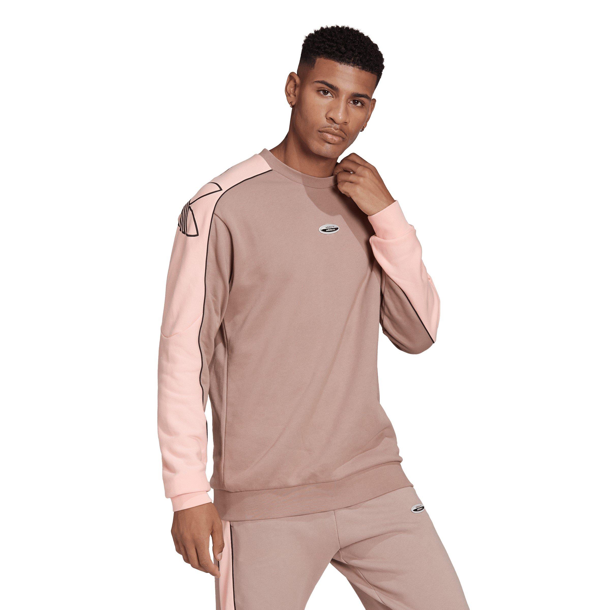 Chalky Brown - adidas Originals - Men's Crew Sweatshirt - 4