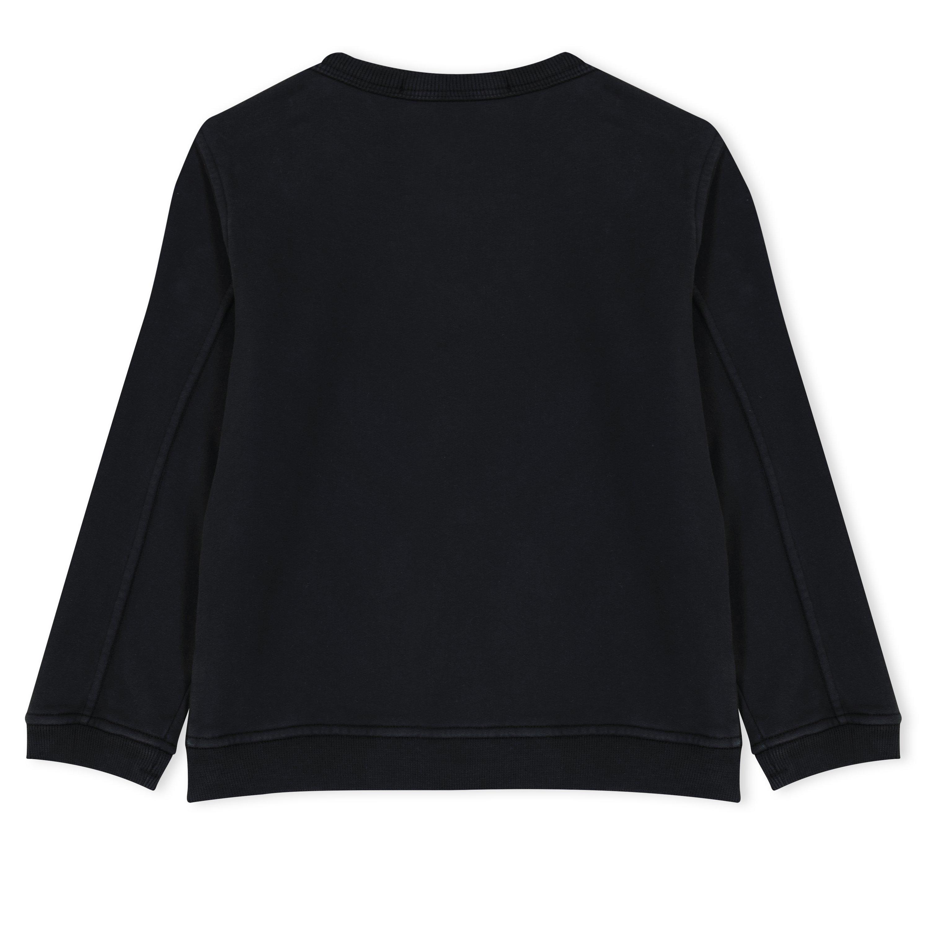 Black V0029 - Stone Island - Crew Logo Sweater - 2