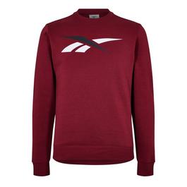 Reebok Sweatshirt mit Kordelzug Grün