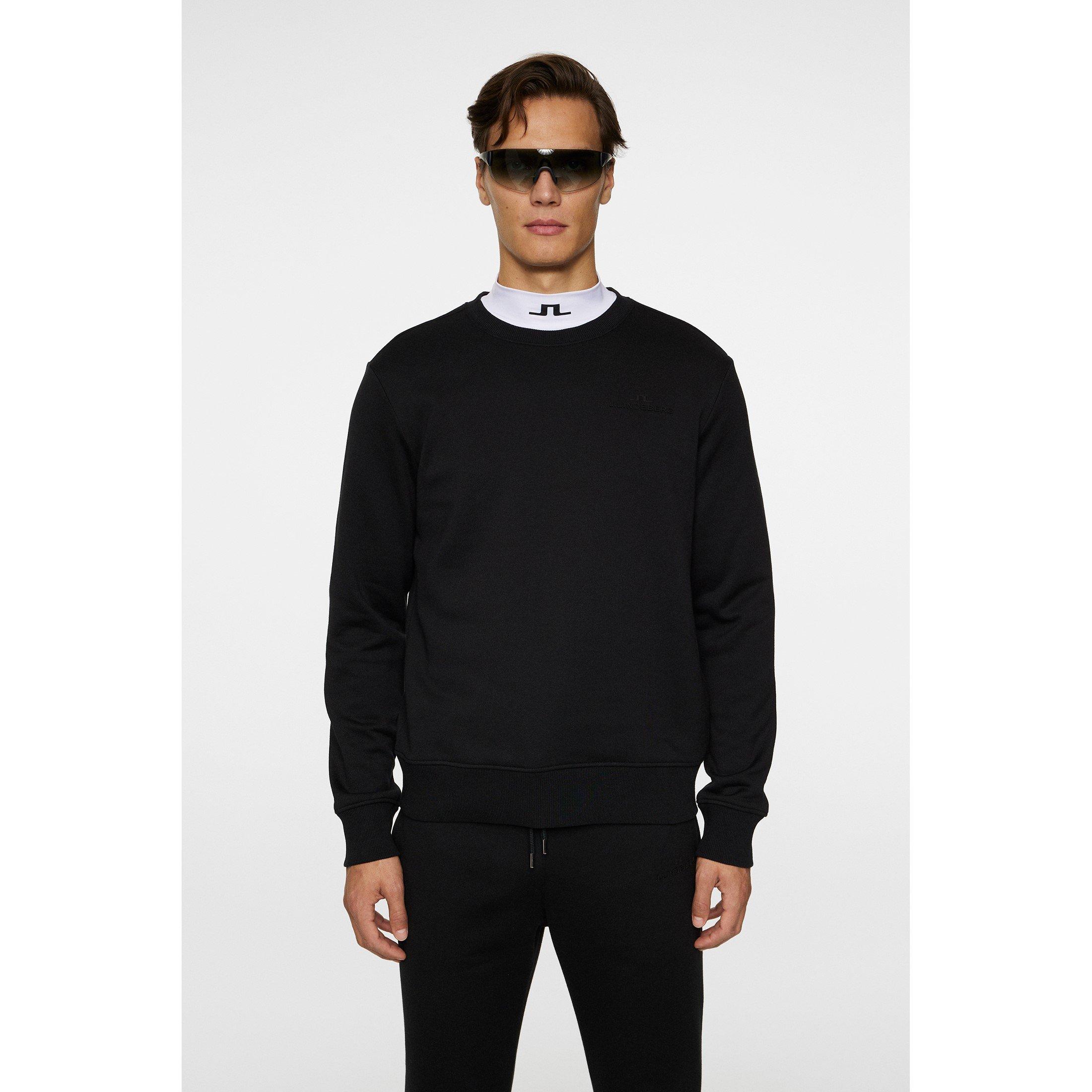Black - J Lindeberg - Alpha Crew Sweatshirt - 2