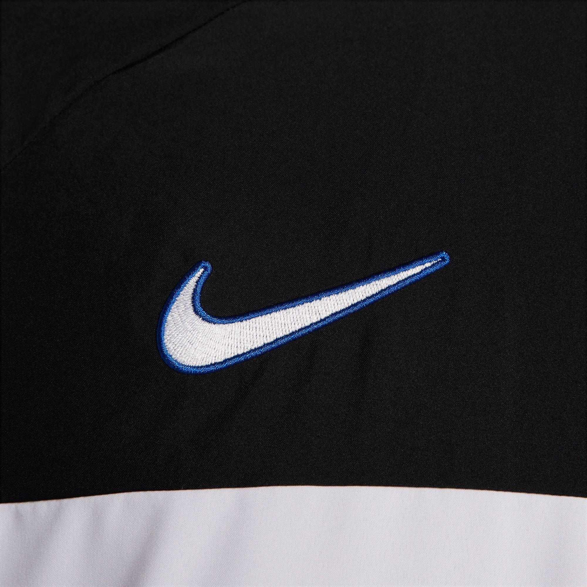 Black/Blue - Nike - Academy Men's Dri-FIT Crew Global Football Top - 4
