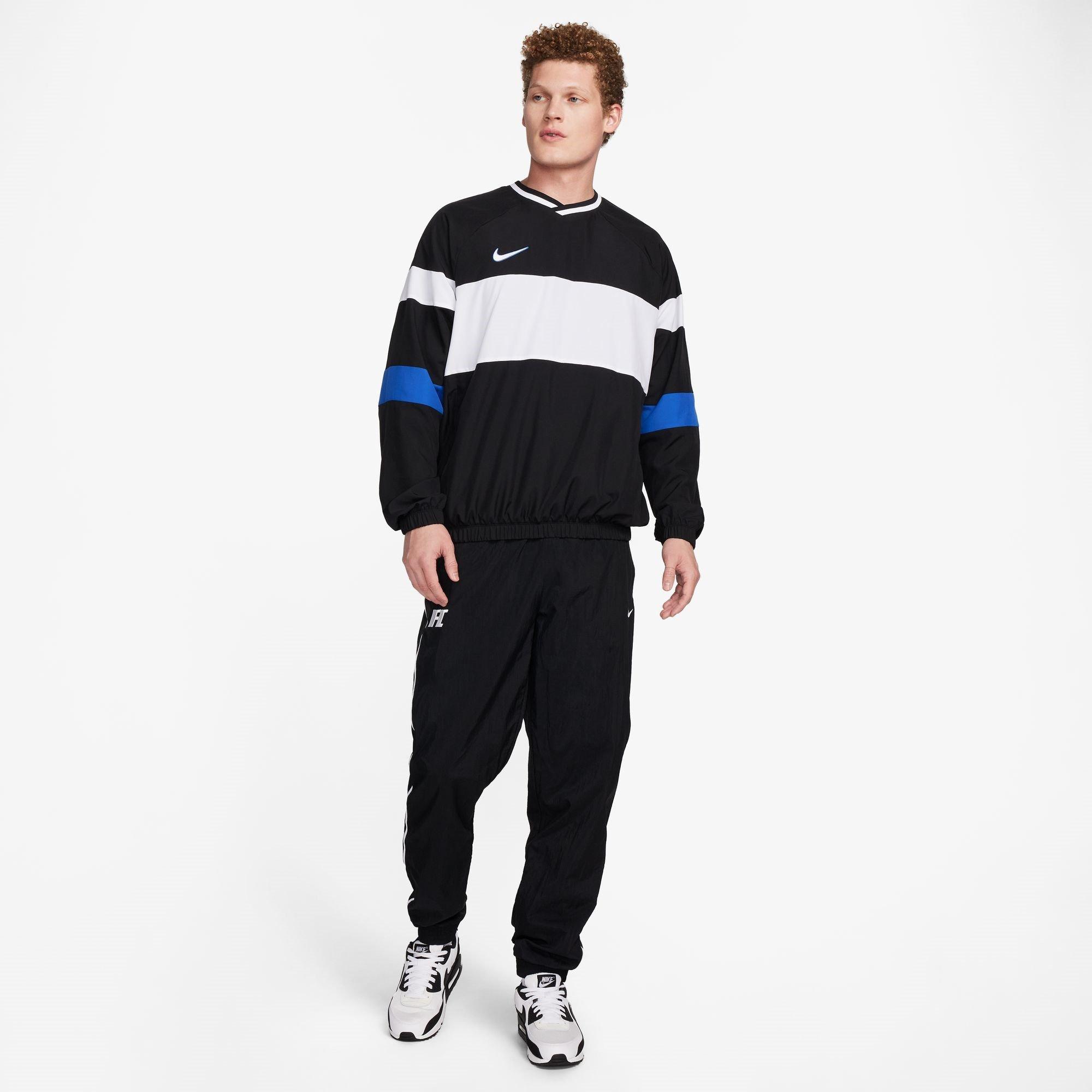 Black/Blue - Nike - Academy Men's Dri-FIT Crew Global Football Top - 5