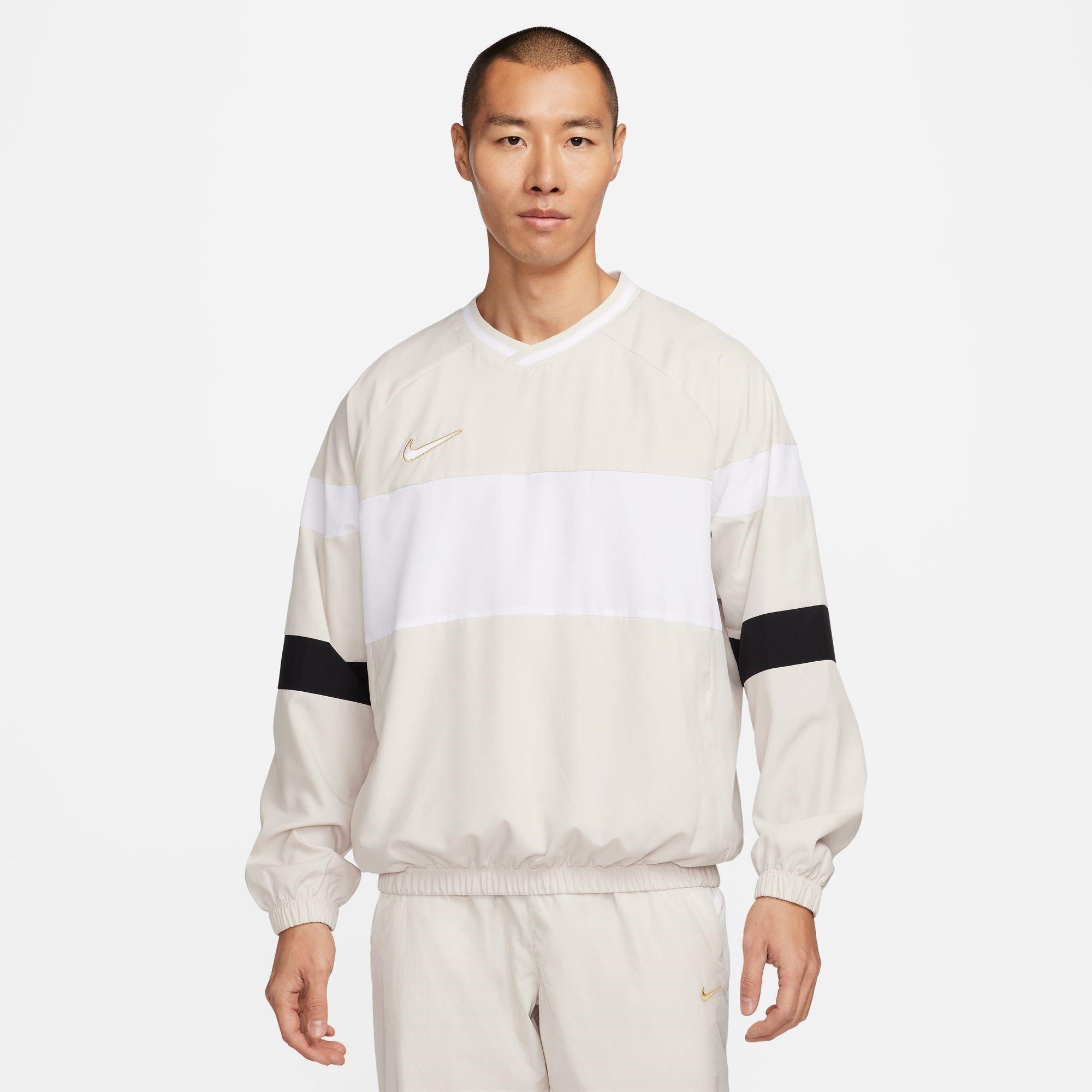 Beige - Nike - Academy Men's Dri-FIT Crew Global Football Top - 3