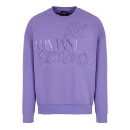 Armani Exchange Outline Crew Sweatshirt