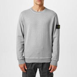 Stone Island Logo Badge Crew Sweater