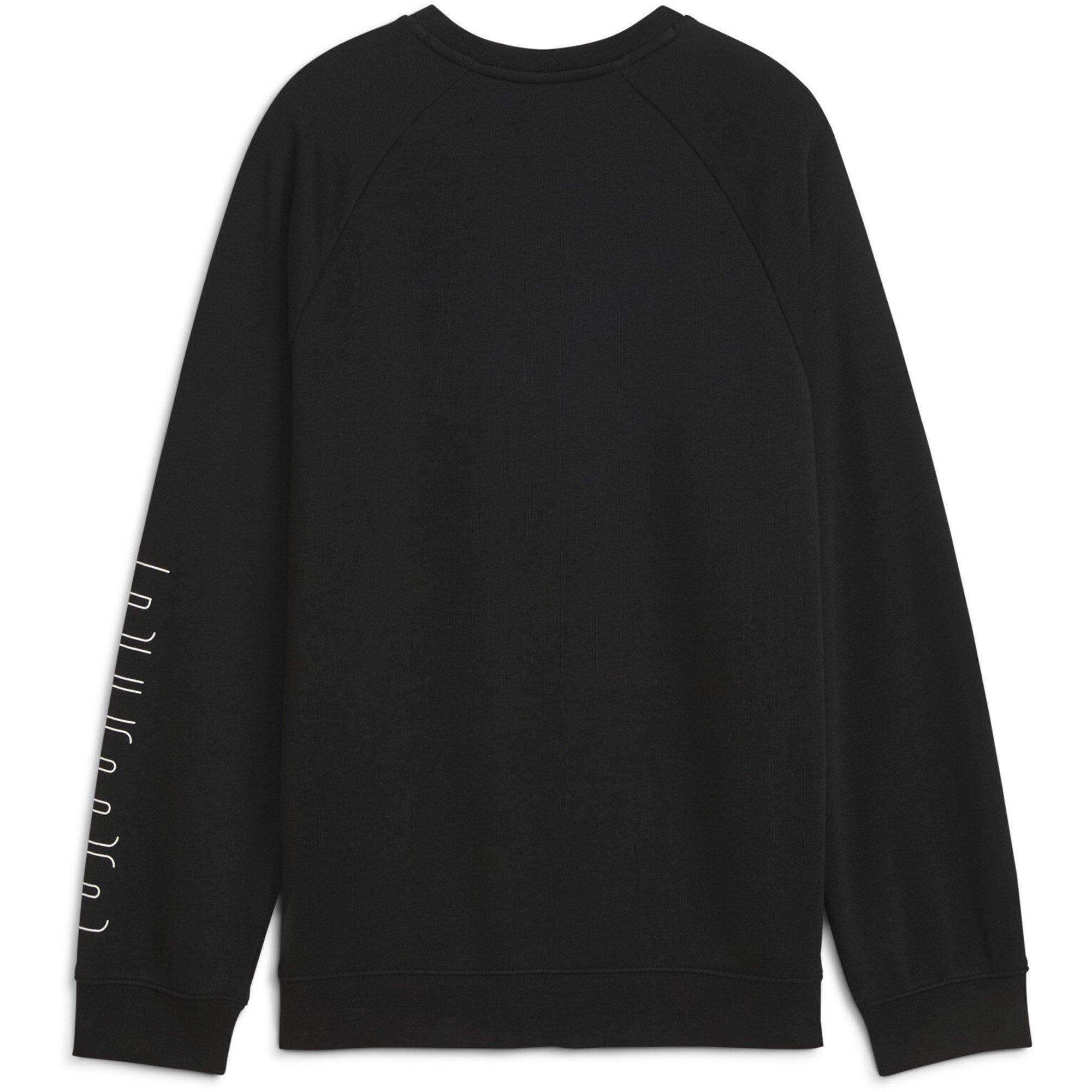 Preto Puma - Puma - Kids' Sport Crew Sweatshirt - 5