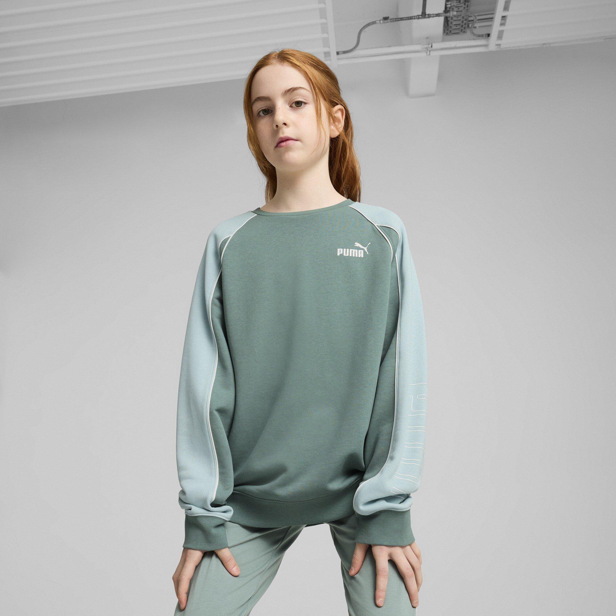Green Moon - Puma - Unisex Kids' Sport Crew Sweatshirt - 2