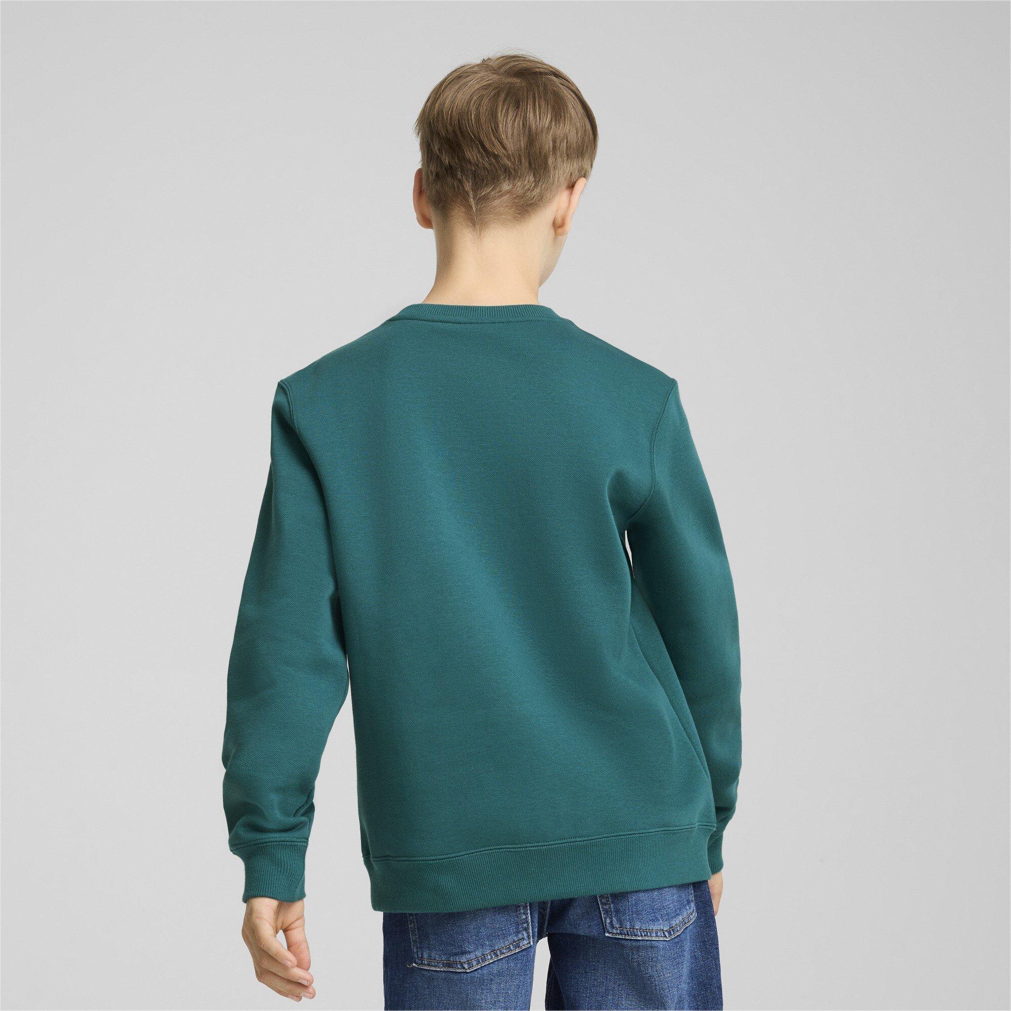Green - Puma - Unisex Kids' Squad Crew Sweatshirt - 3