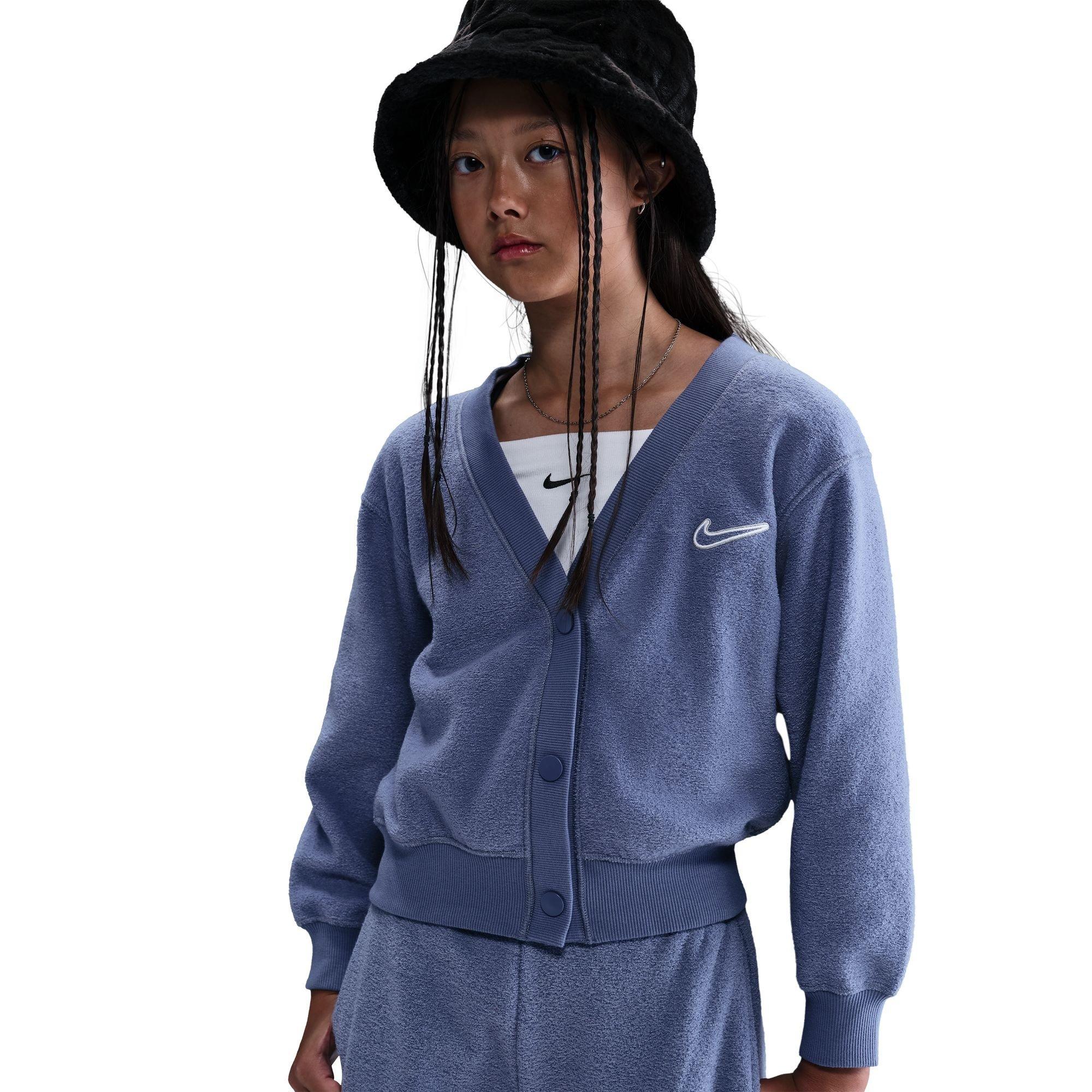 World Indigo/Wh - Nike - Nike G Nsw Flc Ls T Jn99 - 1