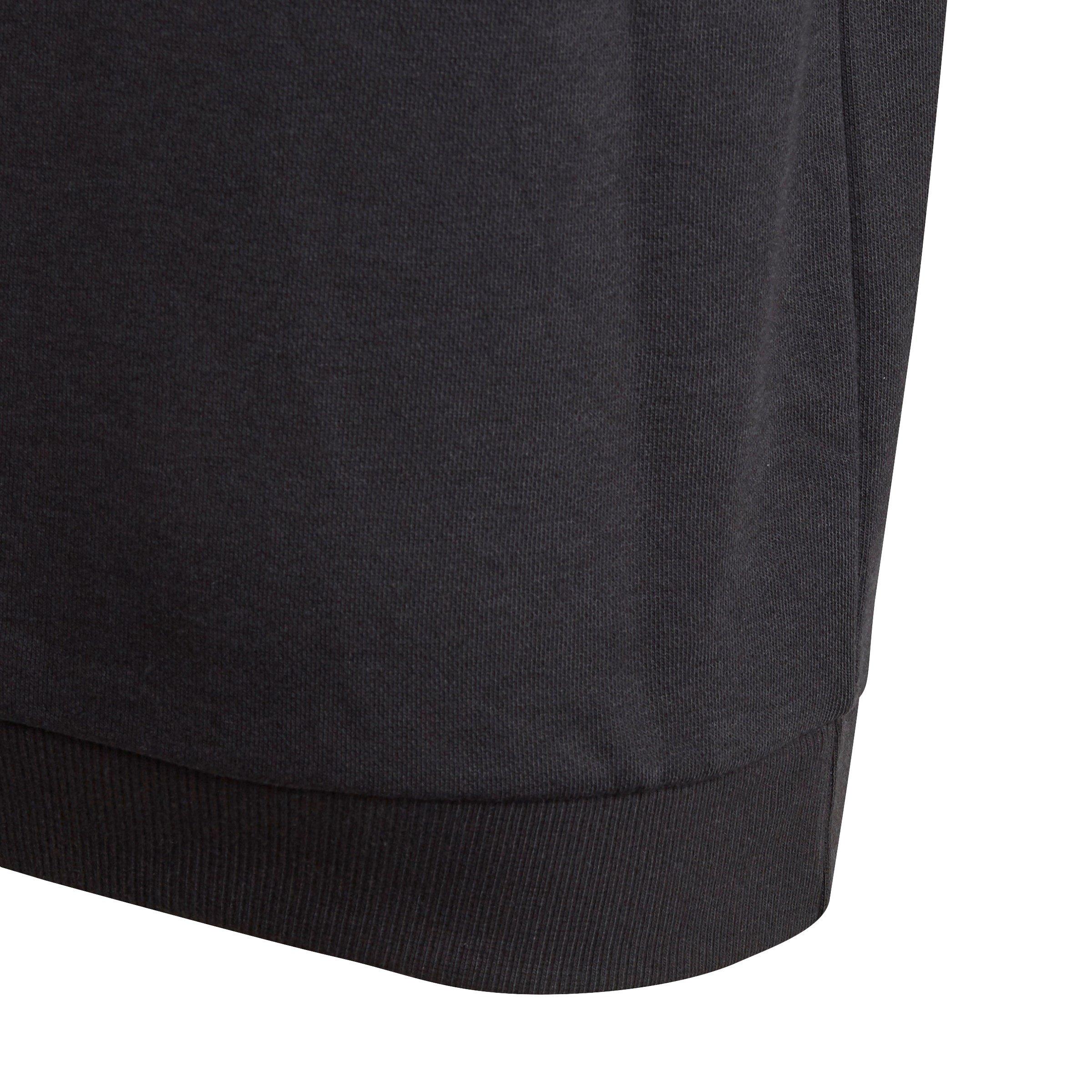 Zwart/Wit - adidas - Linear Crew Sweater Junior Boys - 5