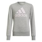 Gris/Rose - adidas - calvin klein logo print cotton sweatshirt item - 1