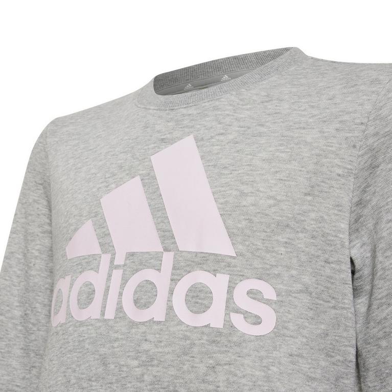 Gris/Rose - adidas - calvin klein logo print cotton sweatshirt item - 3