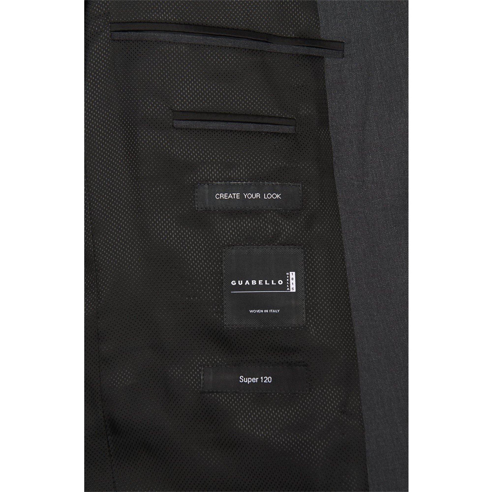 Dark Grey - Boss - Men's Ryan Cyl Slim Fit Wool Suit Jacket - 4