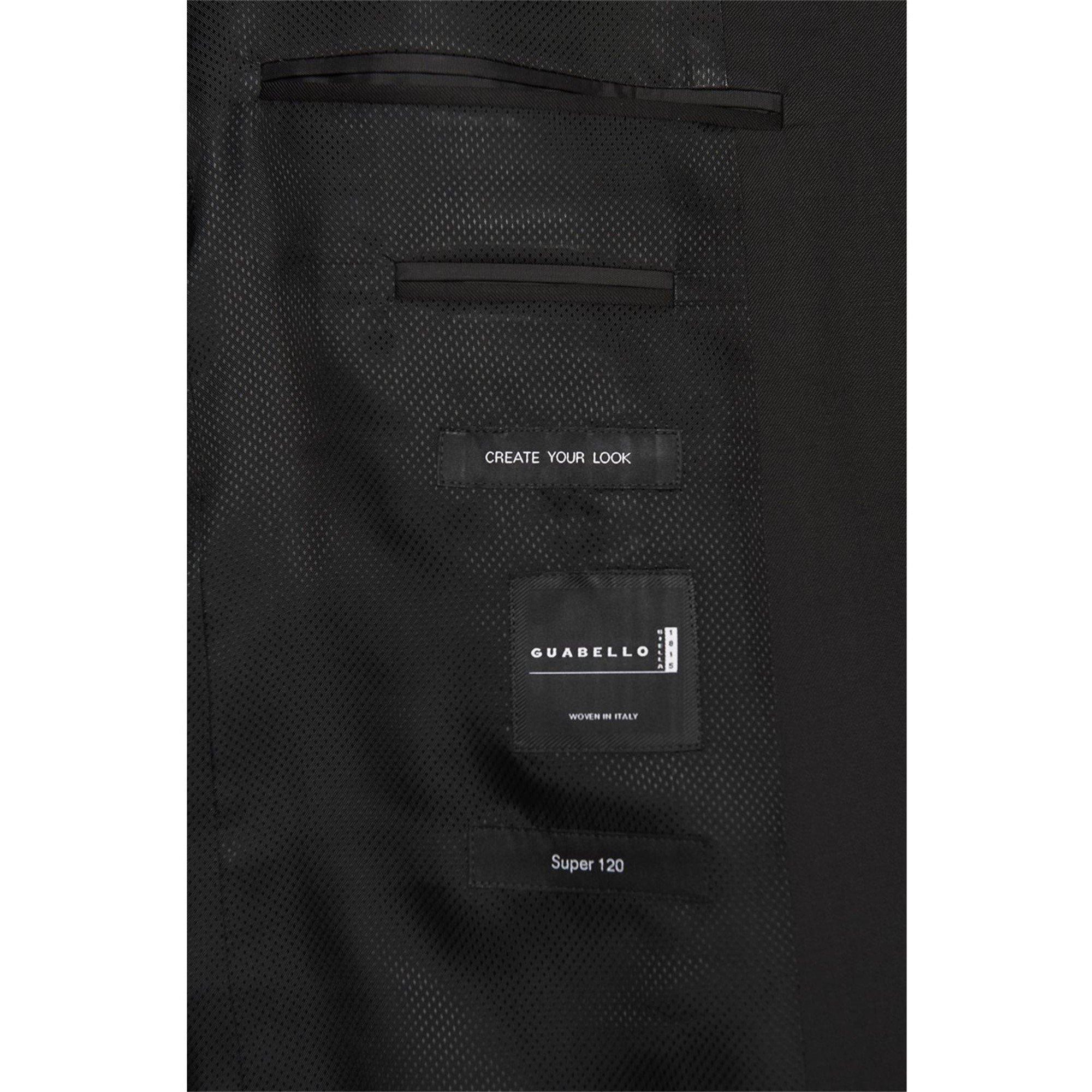 Black - Boss - Men's Ryan Cyl Slim Fit Wool Suit Jacket - 4