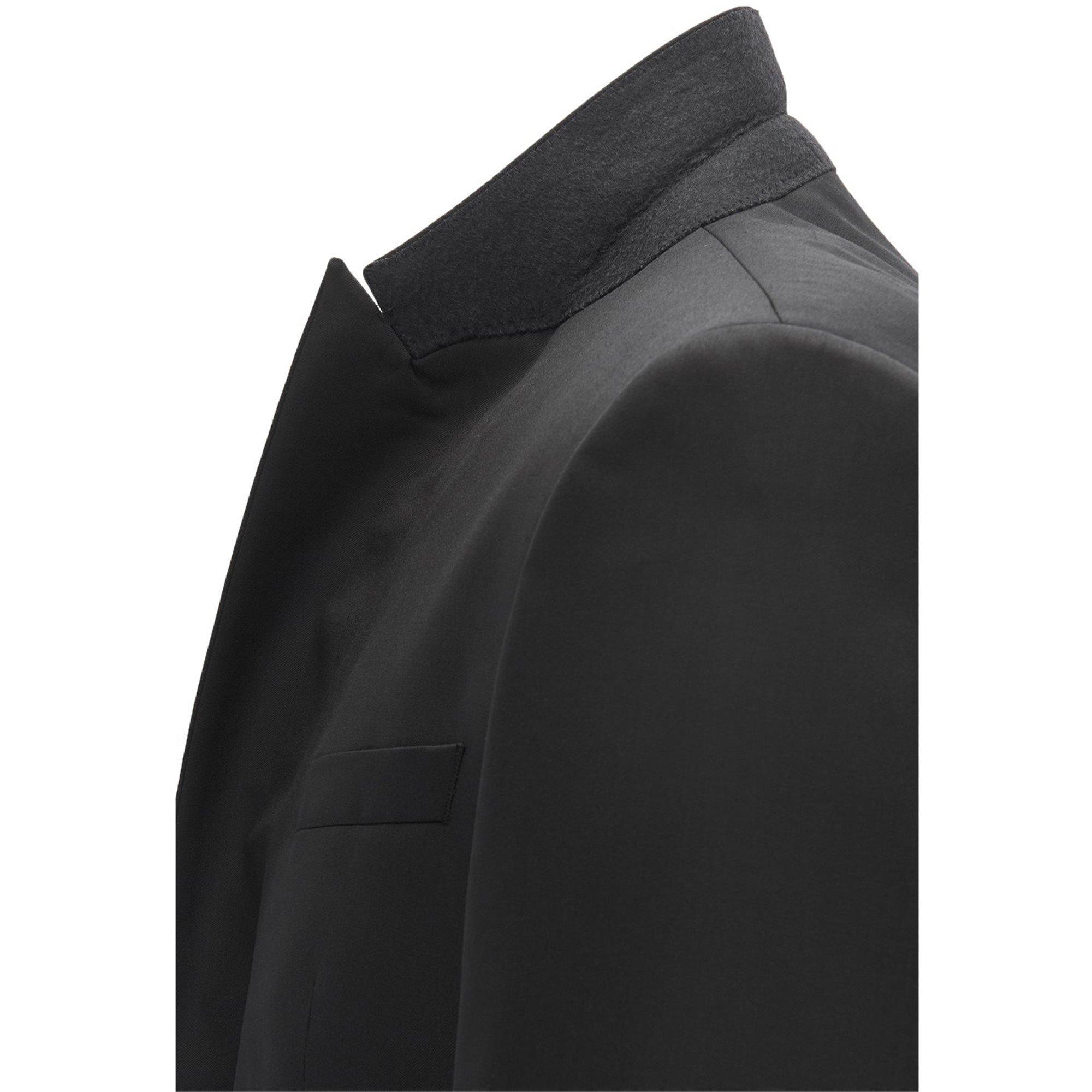 Black - Boss - Men's Halwod Cyl Suit Jacket - 2