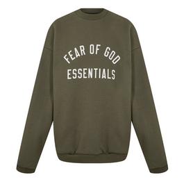 Fear Of God Essentials Fleece Crewneck Juniors