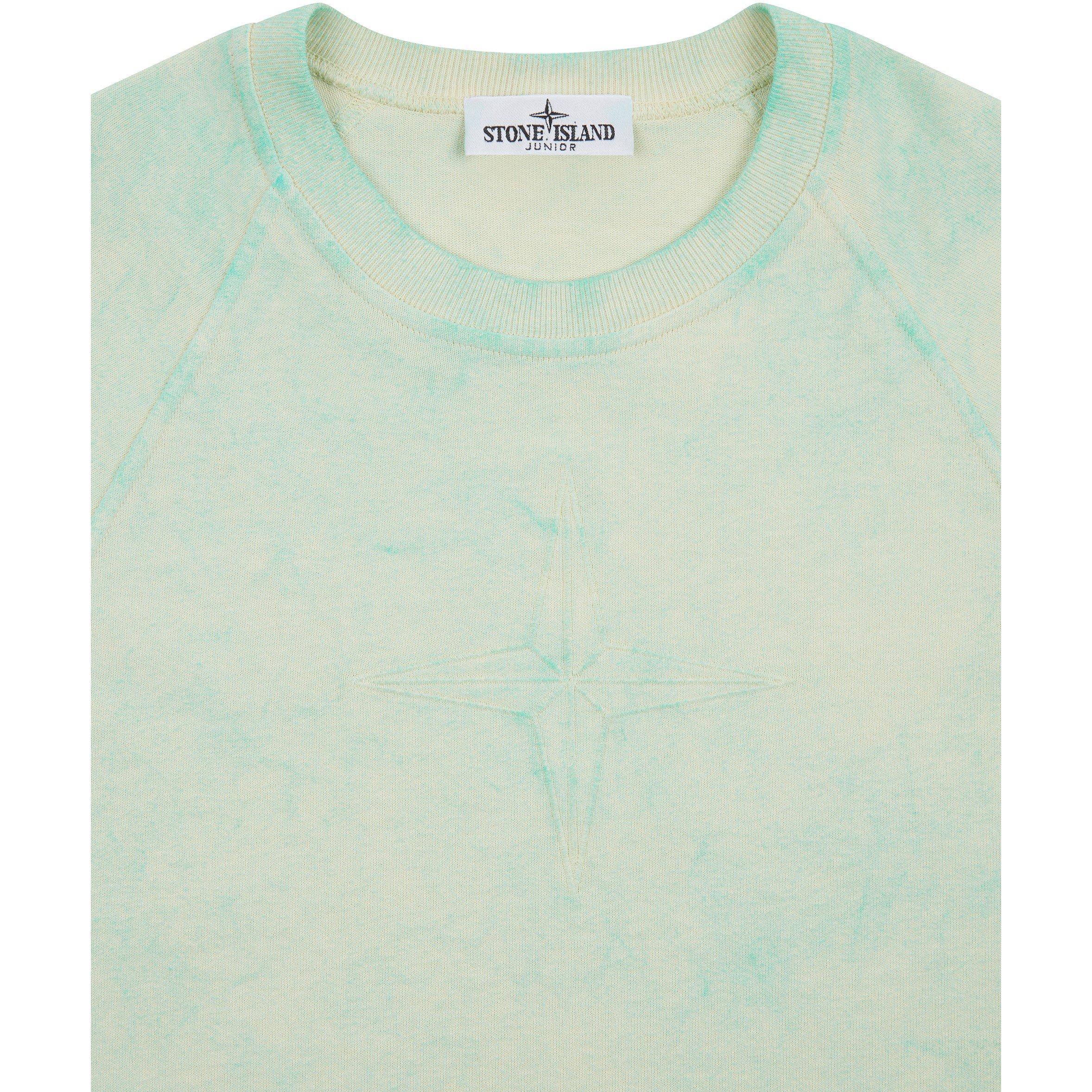 Lgt Grn V0052 - Stone Island - Junior Crewneck Sweatshirt - 3