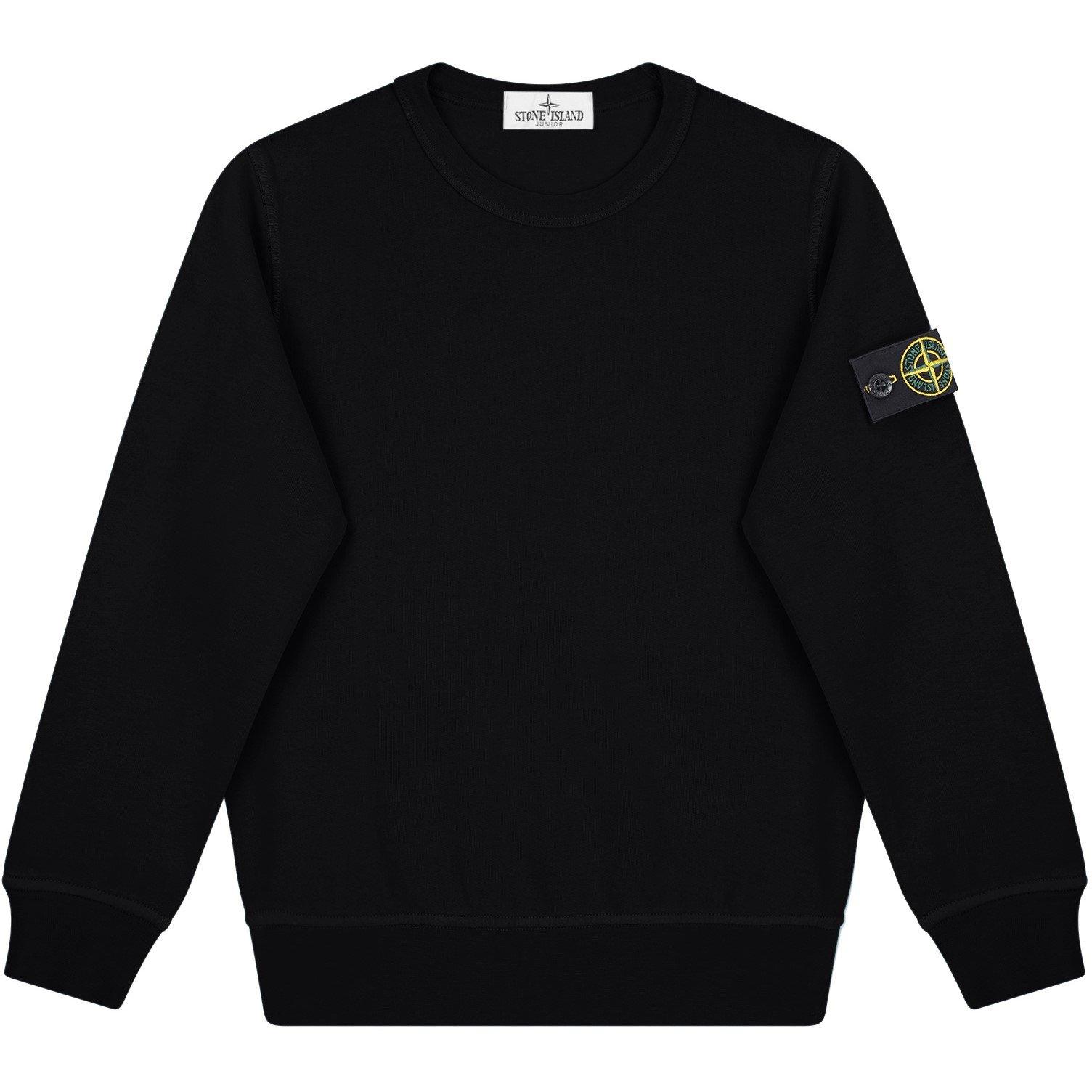 Black V0029 - Stone Island - Crew Neck Sweatshirt - 1