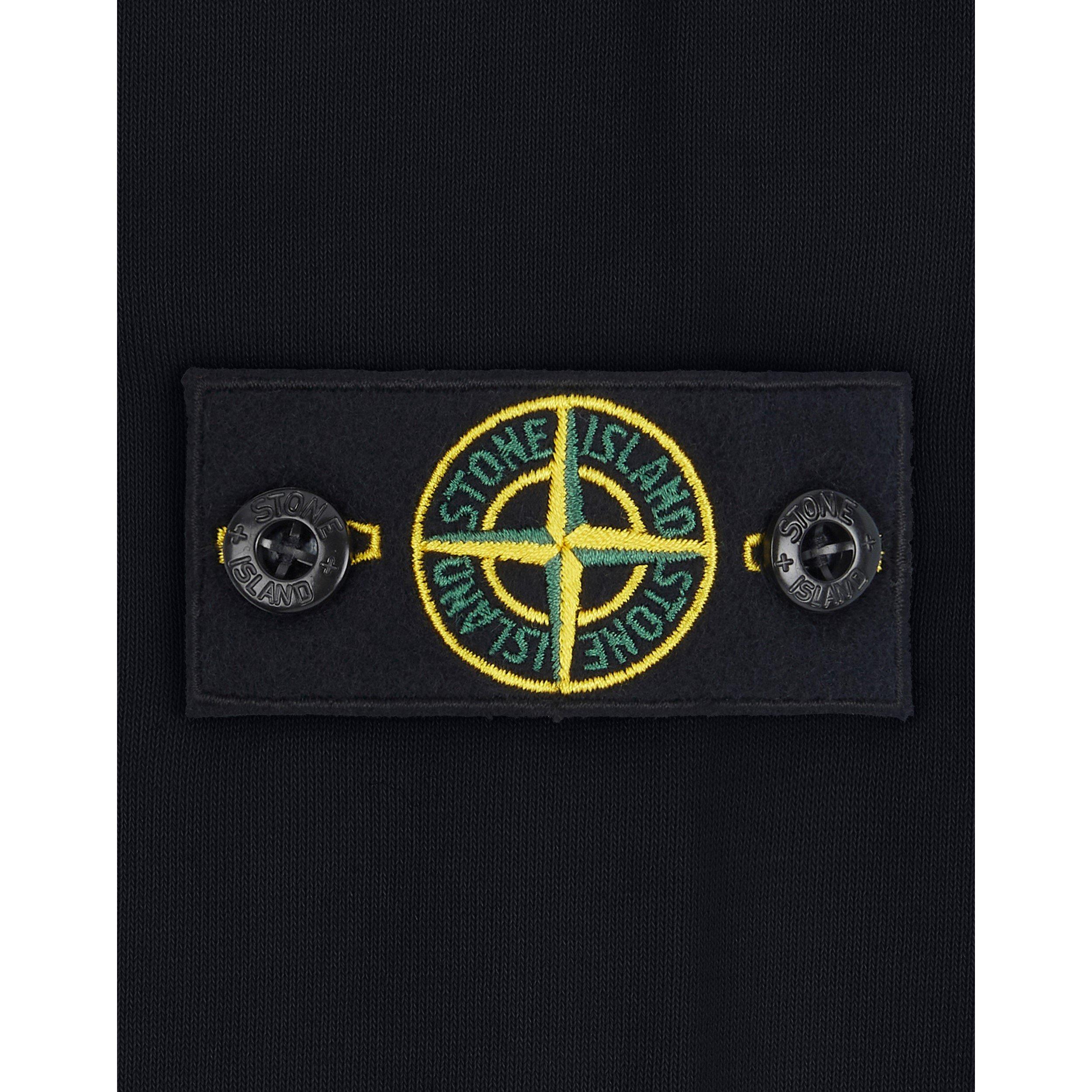 Navy V0020 - Stone Island - Crew Neck Sweatshirt - 4